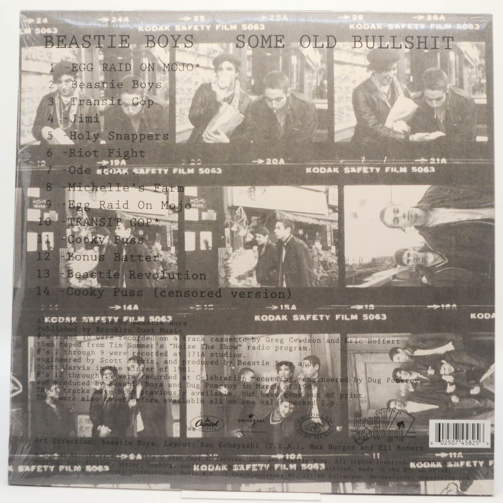 Виниловая пластинка Beastie Boys — Some Old Bullshit, 1994