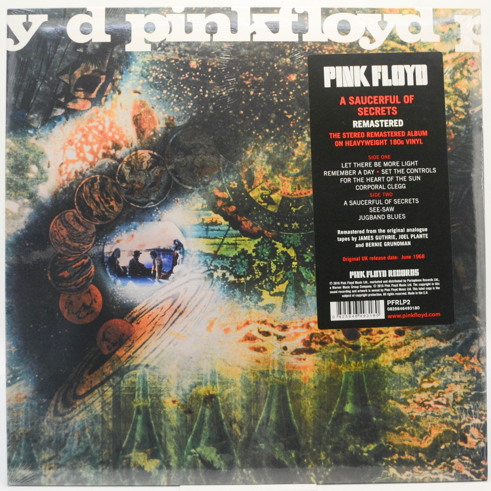 Виниловая пластинка Pink Floyd — A Saucerful Of Secrets, 1968