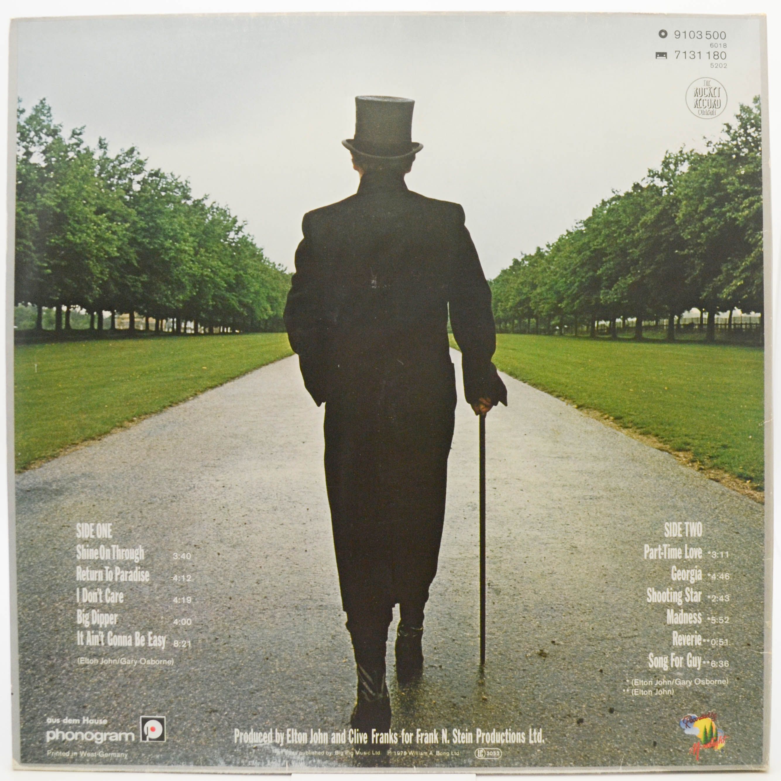 Elton John — A Single Man, 1978