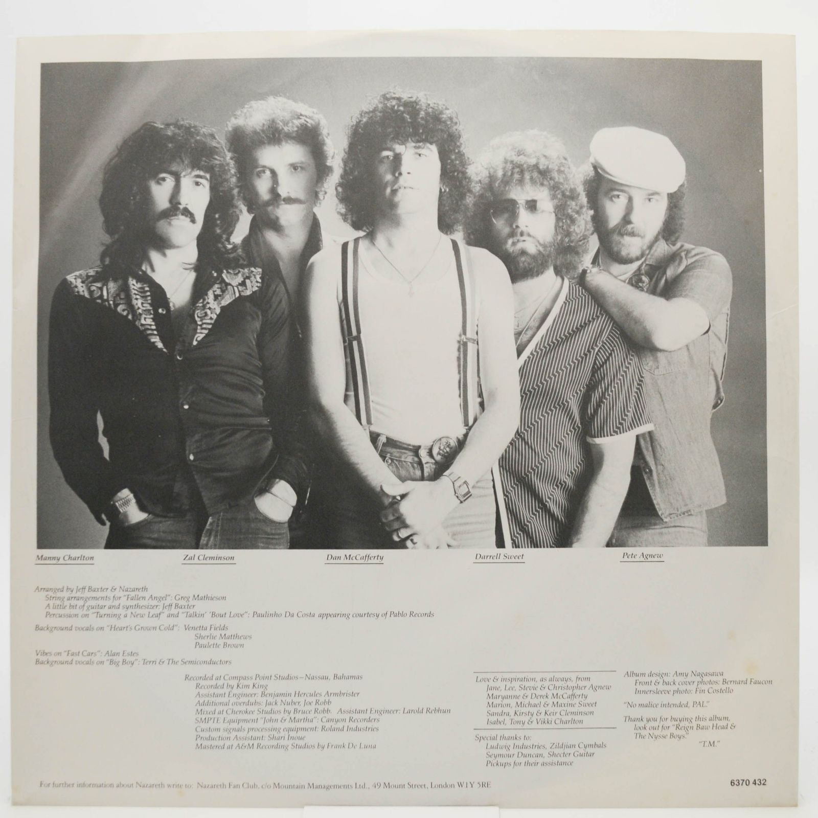 Nazareth — Malice In Wonderland, 1980