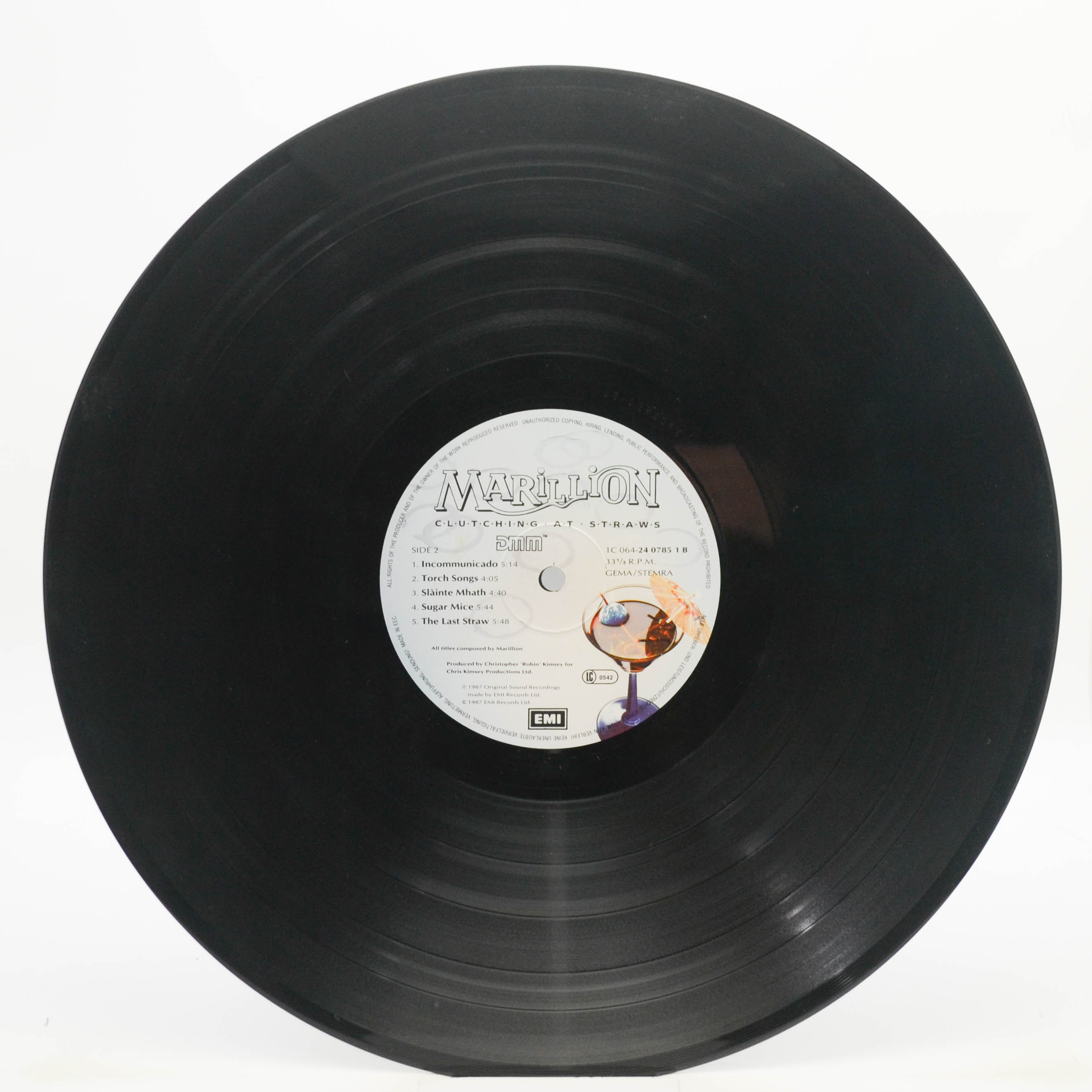 Marillion — Clutching At Straws, 1987