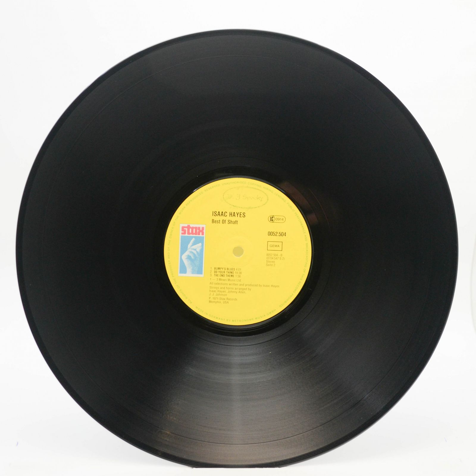 Isaac Hayes — Best Of Shaft, 1972