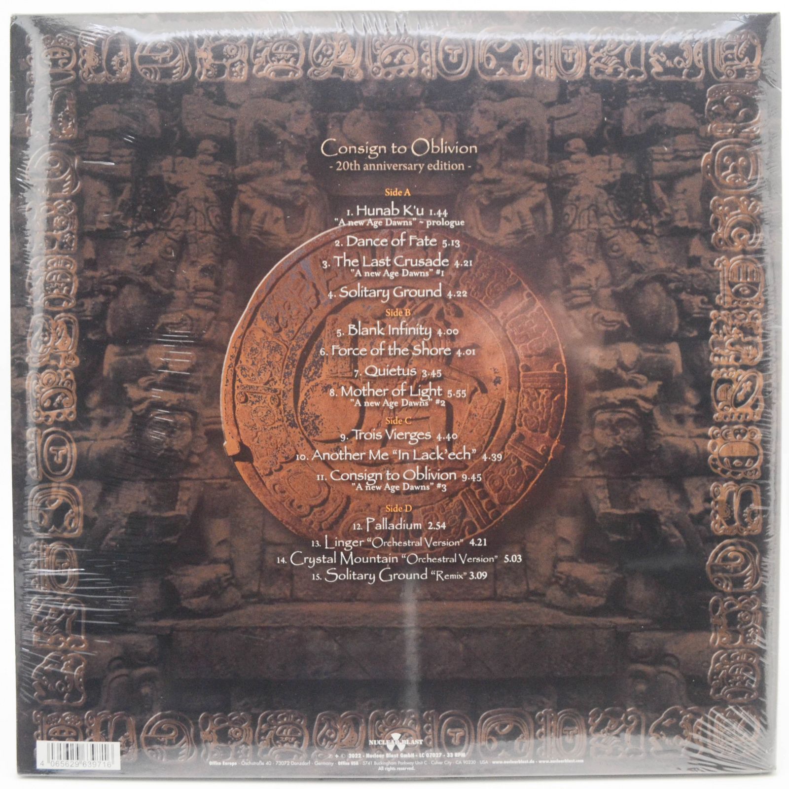 Виниловая пластинка Epica — Consign To Oblivion (2LP), 2005