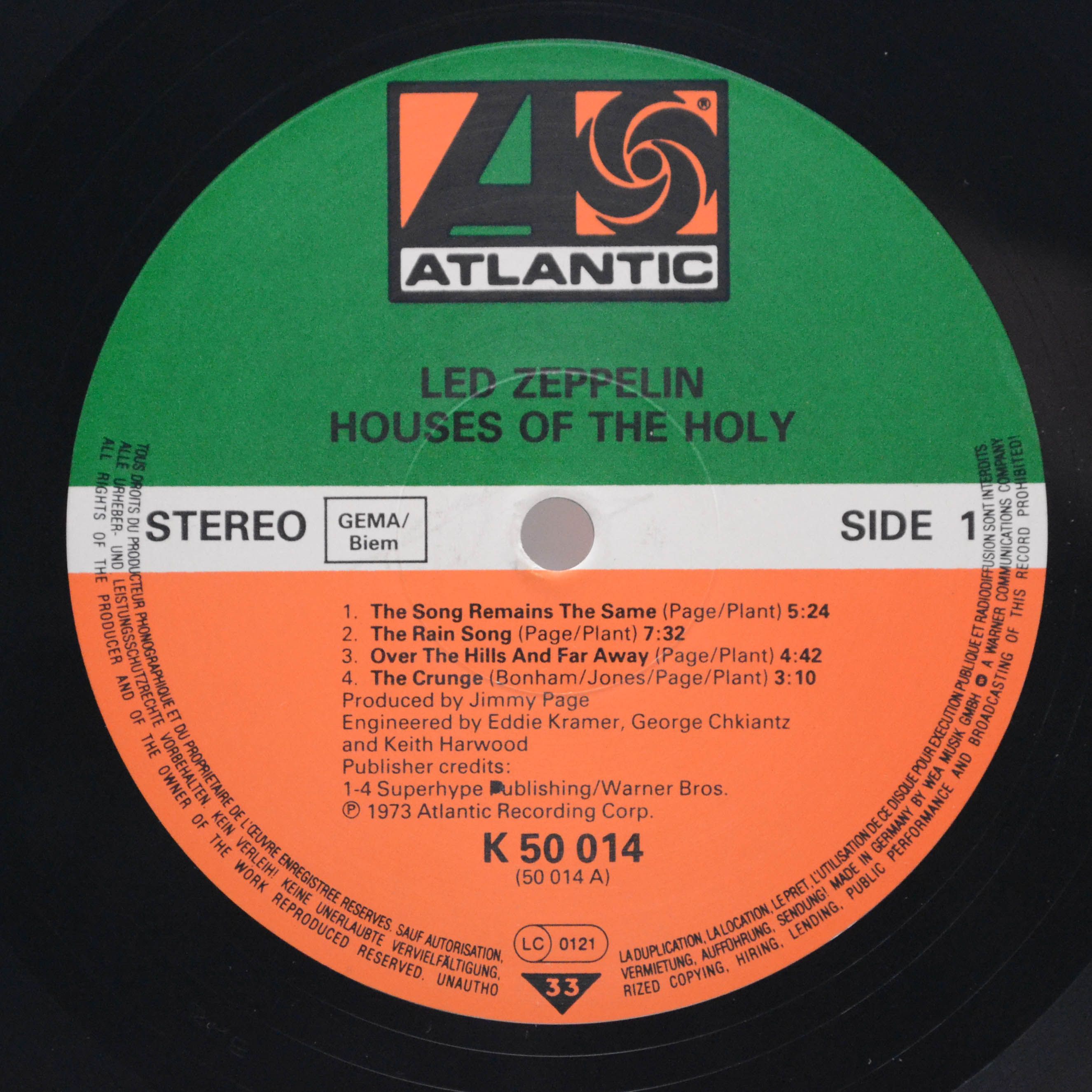 Led Zeppelin — Houses Of The Holy, 1973