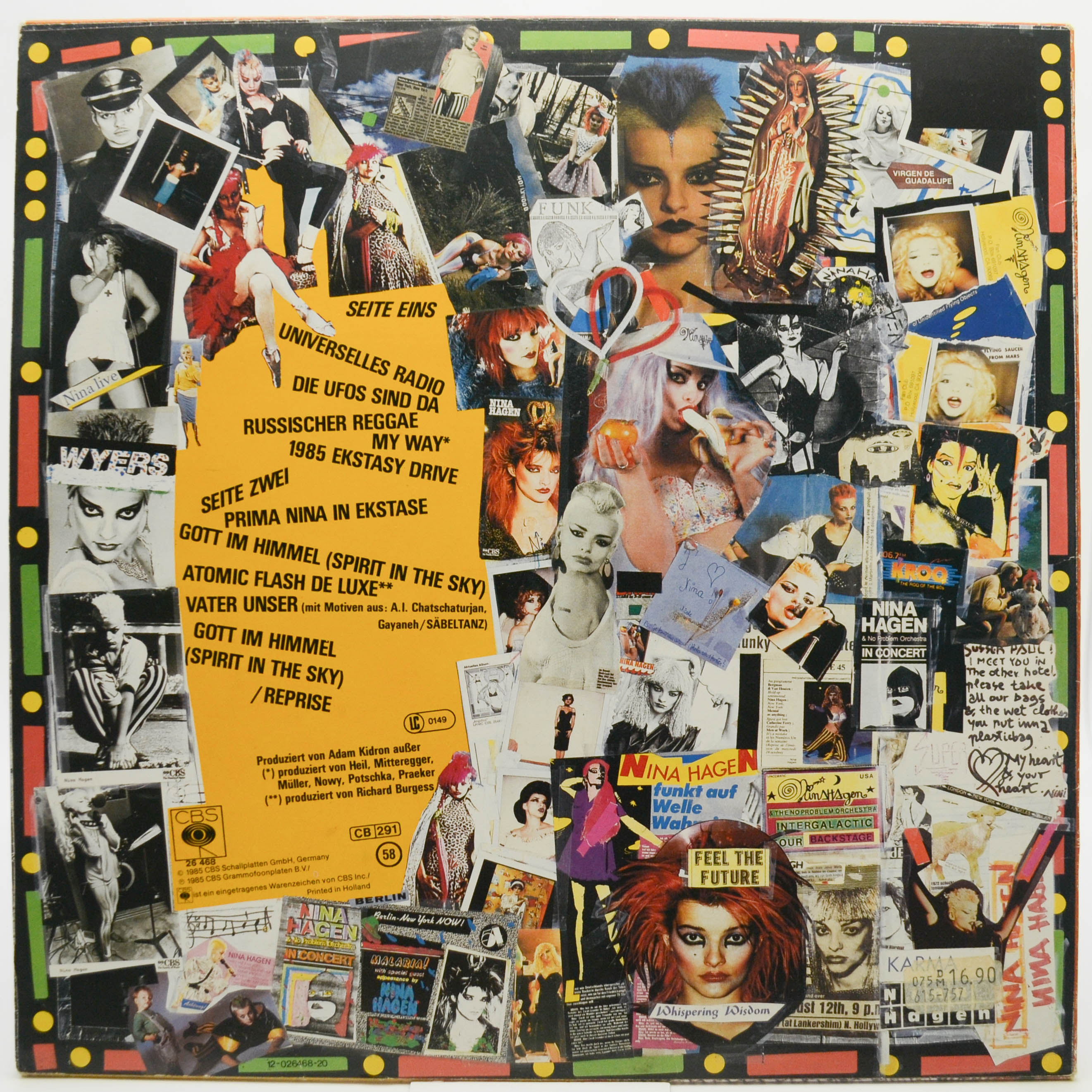 Nina Hagen — In Ekstase, 1985