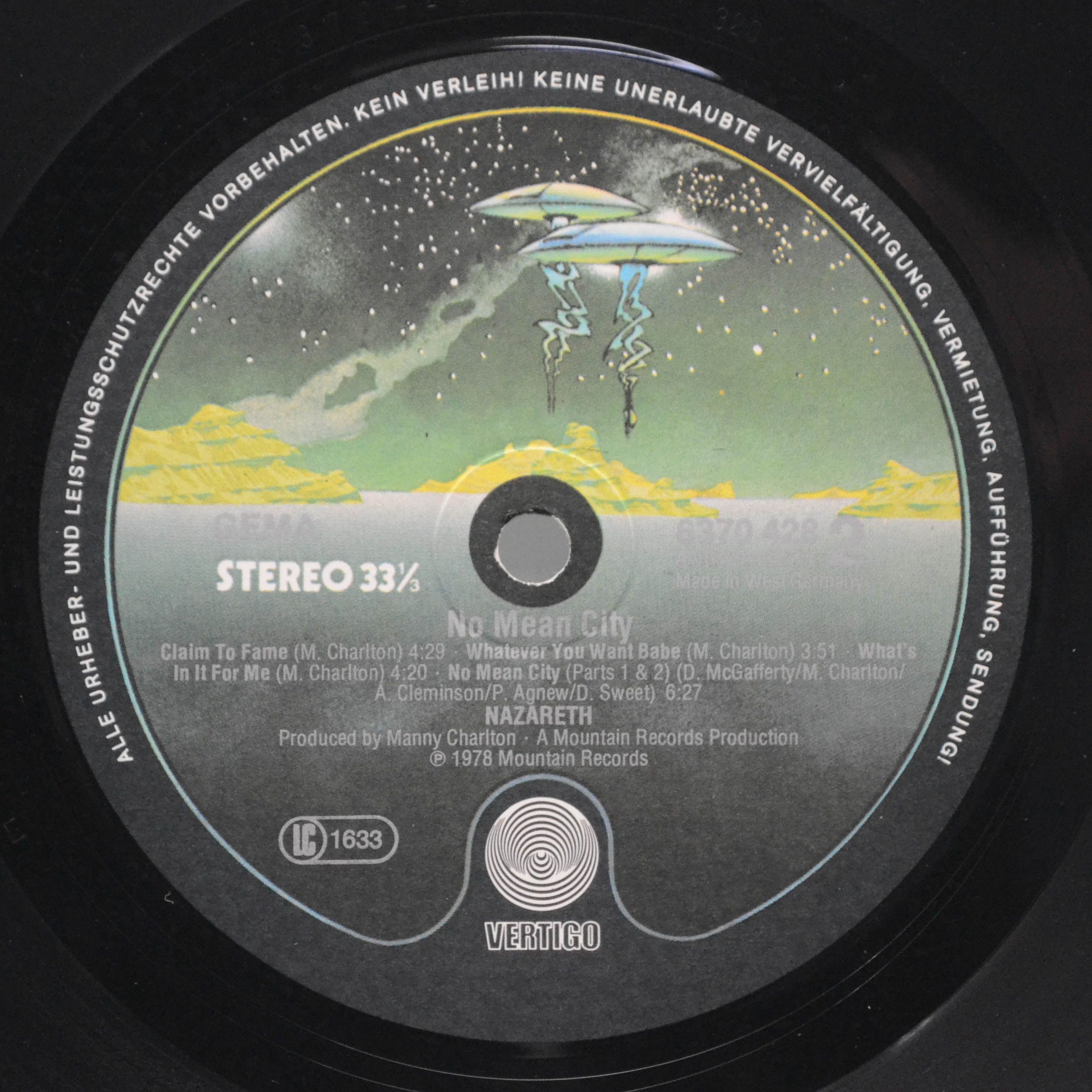 Nazareth — No Mean City, 1979