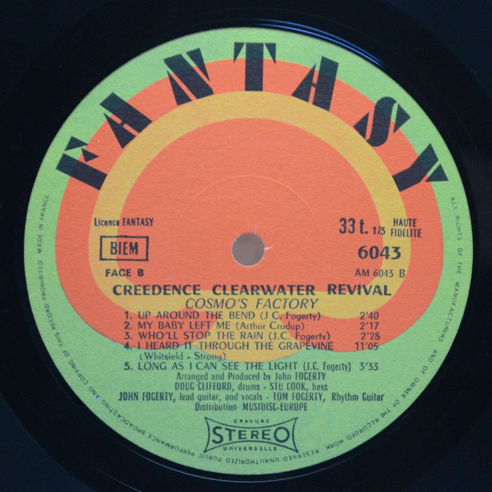 Creedence Clearwater Revival — Cosmo's Factory, 1970