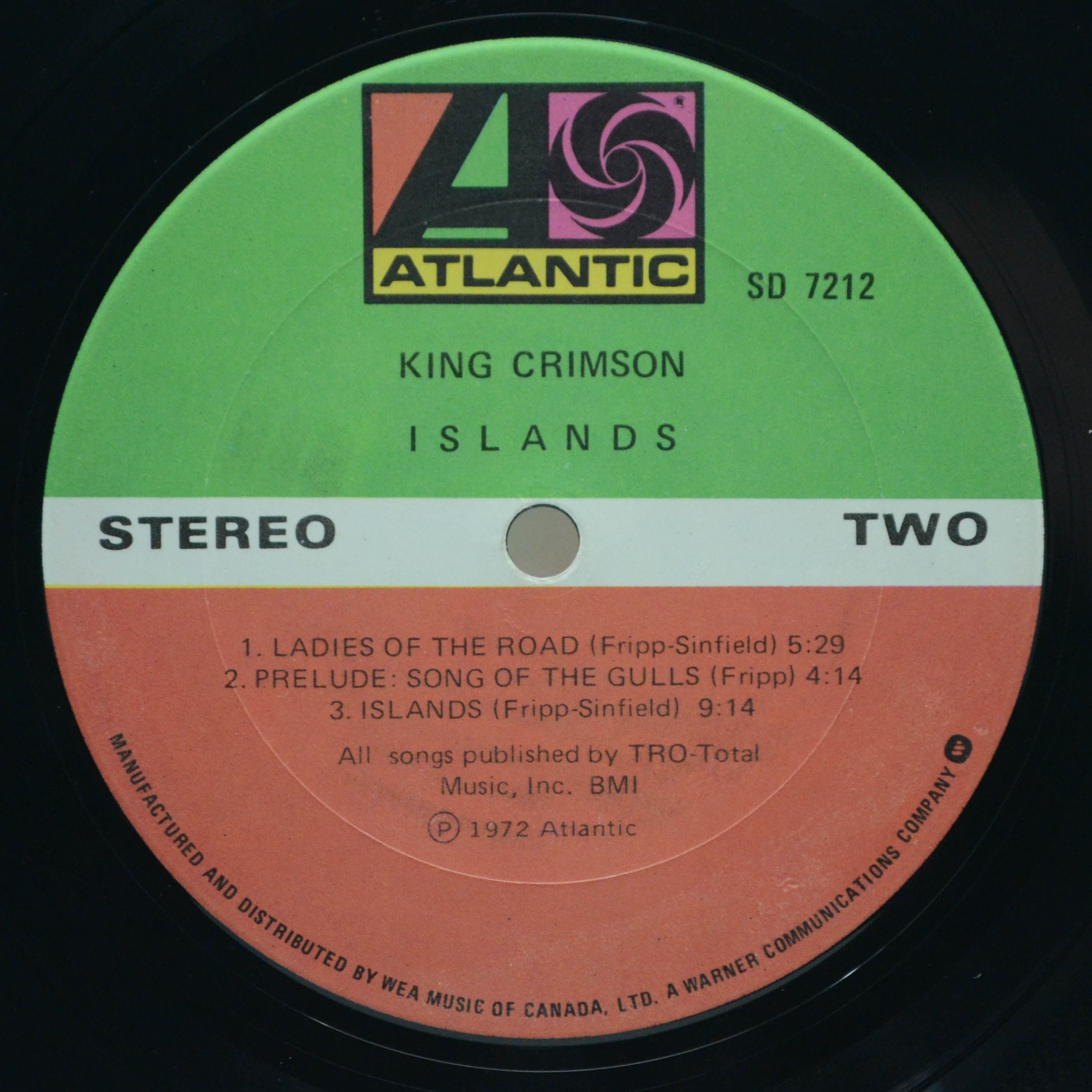 King Crimson — Islands, 1971