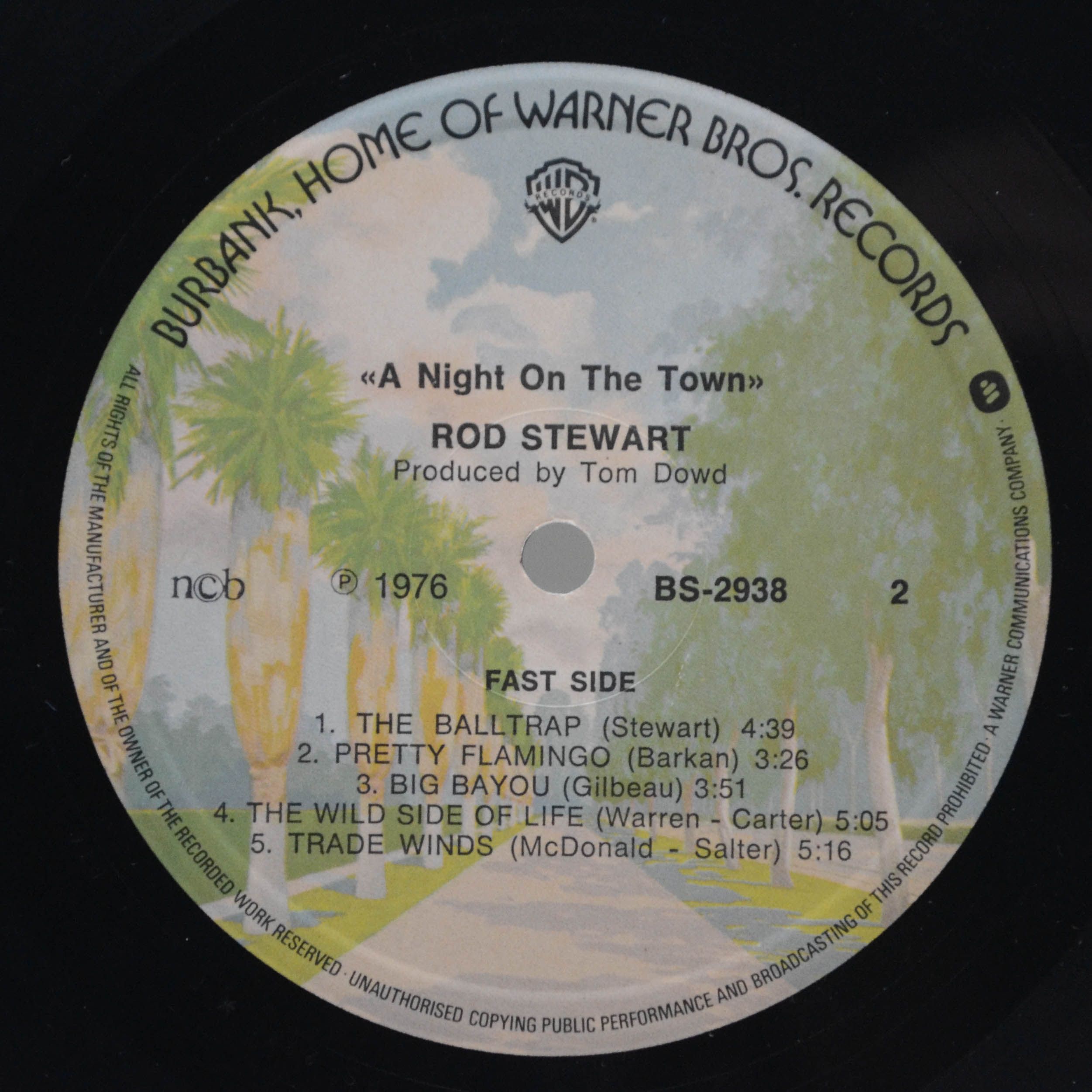 Rod Stewart — A Night On The Town, 1976