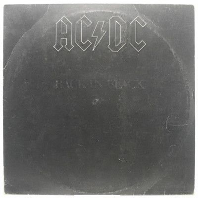 Виниловая пластинка Back In Black, 1980