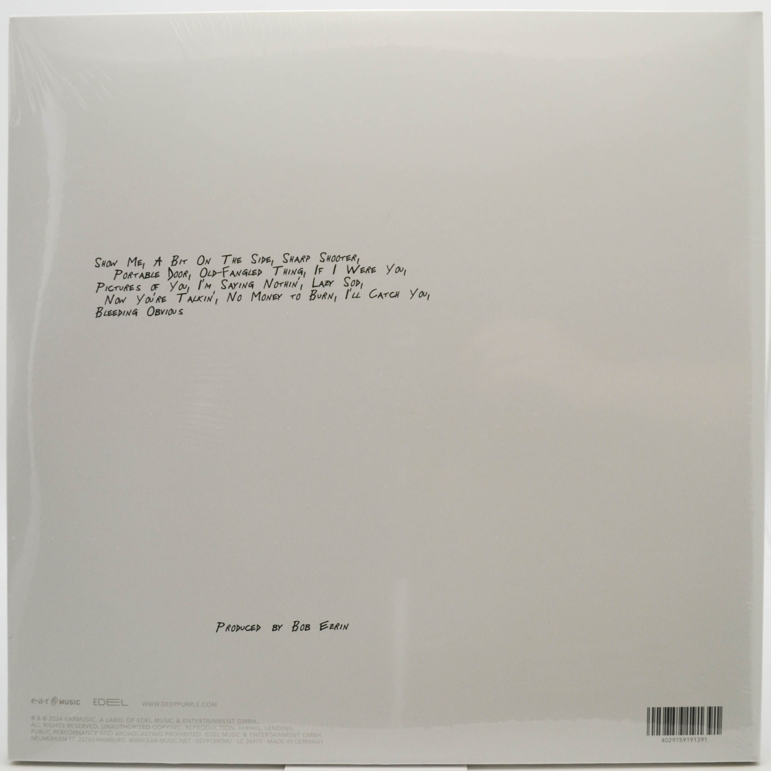 Deep Purple — = 1 (2LP), 2024