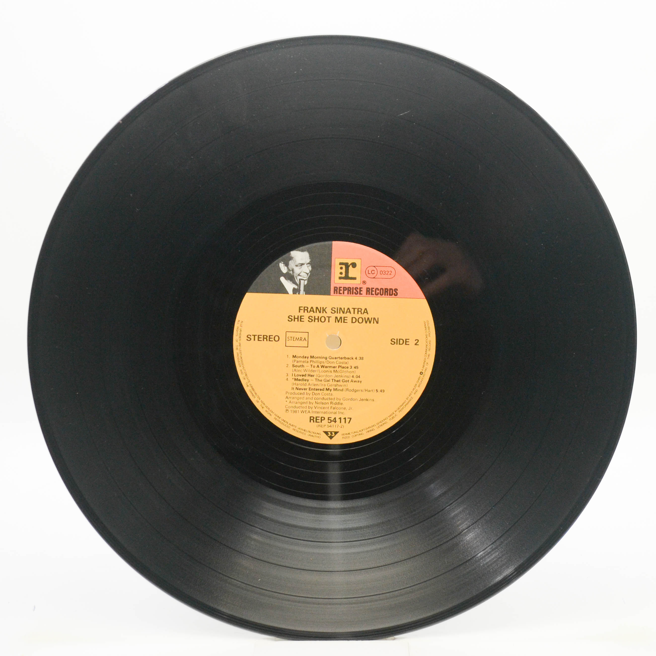 Frank Sinatra — She Shot Me Down, 1981