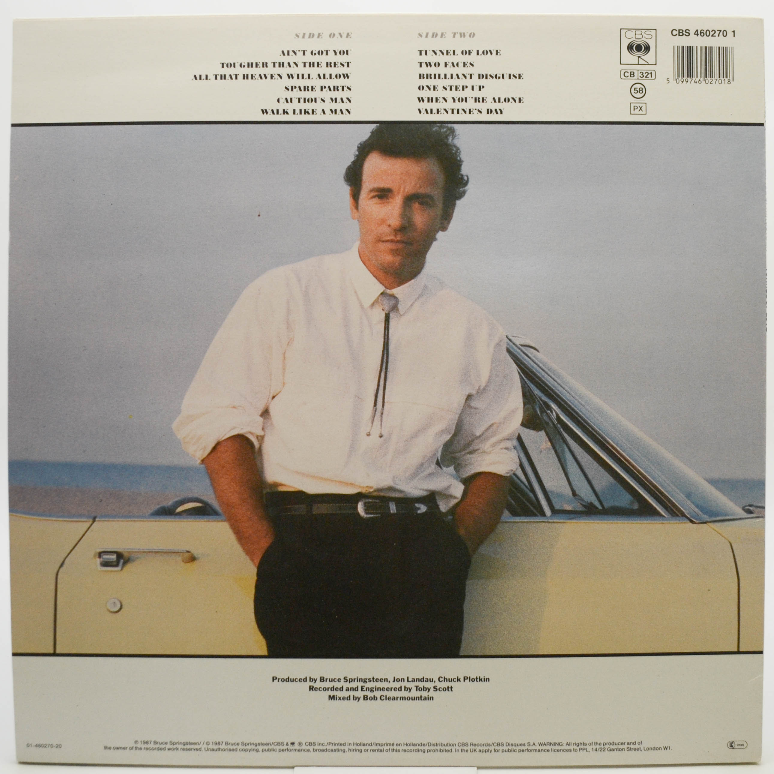 Bruce Springsteen — Tunnel Of Love, 1987