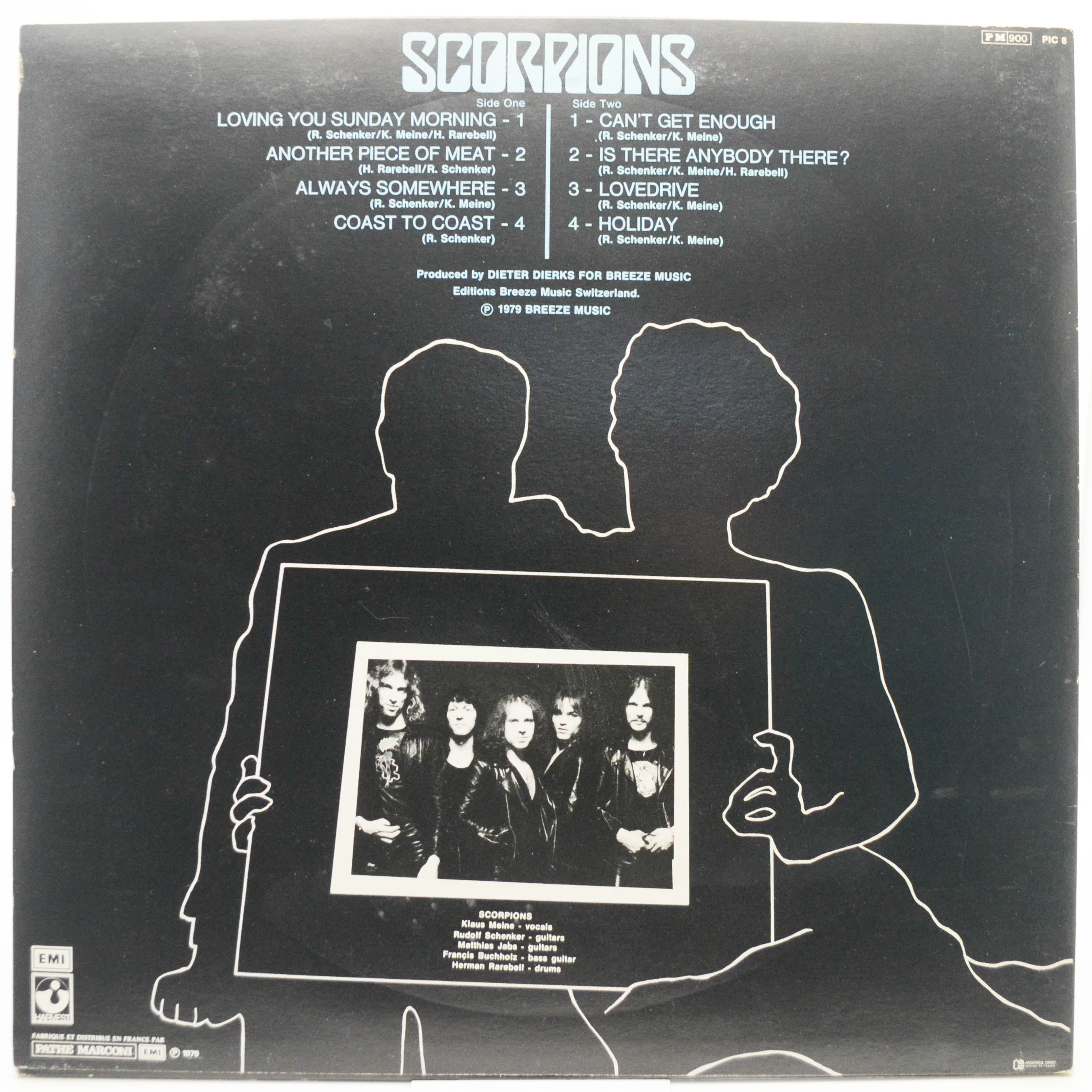 Виниловая пластинка Scorpions — Lovedrive, 1979