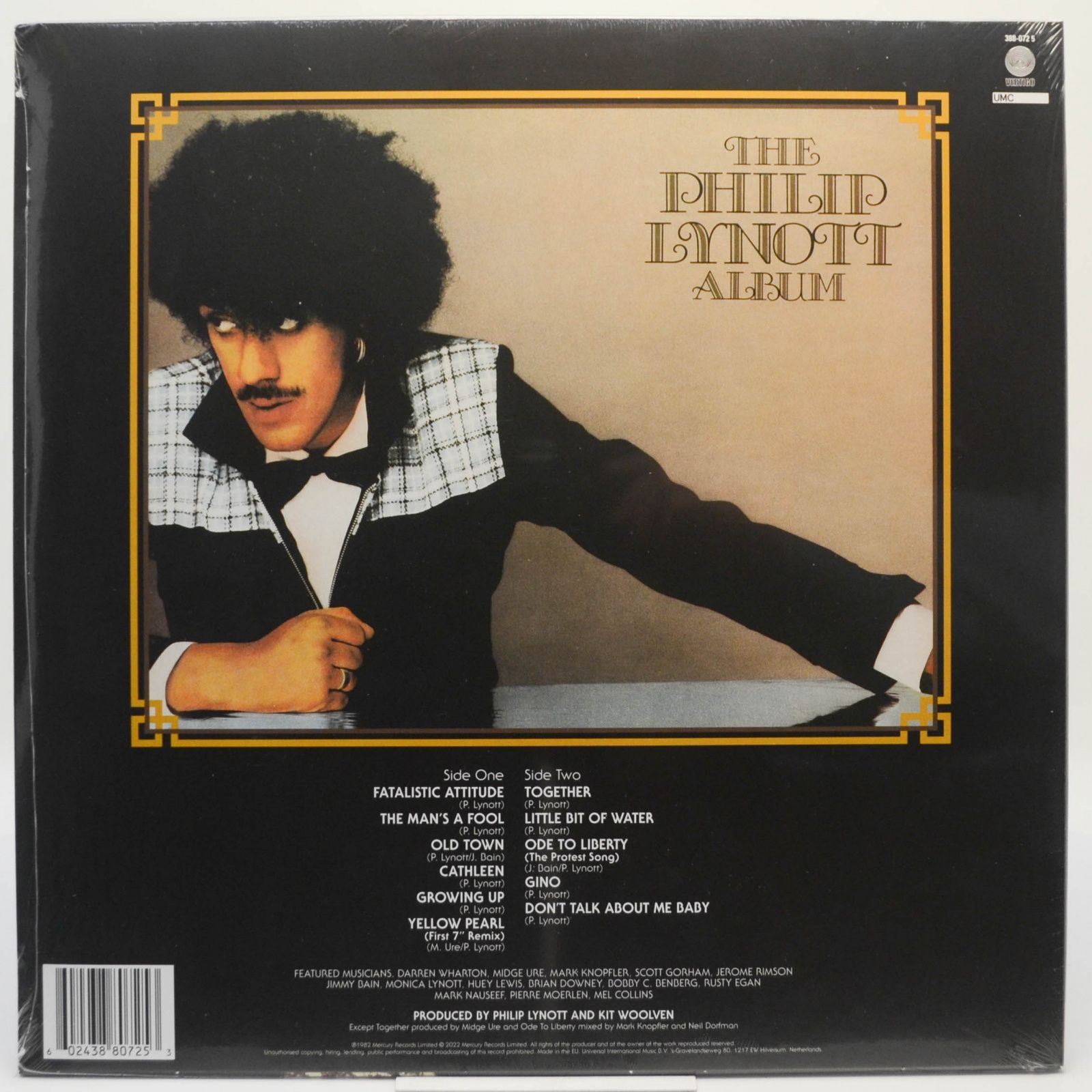 Виниловая пластинка Philip Lynott — The Philip Lynott Album, 1982