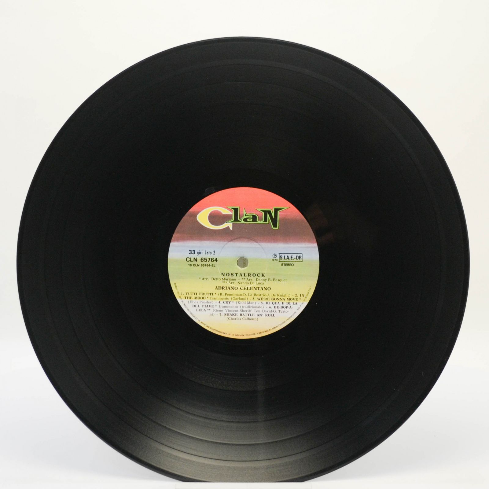 Adriano Celentano — Nostalrock (1-st, Italy, Clan), 1973