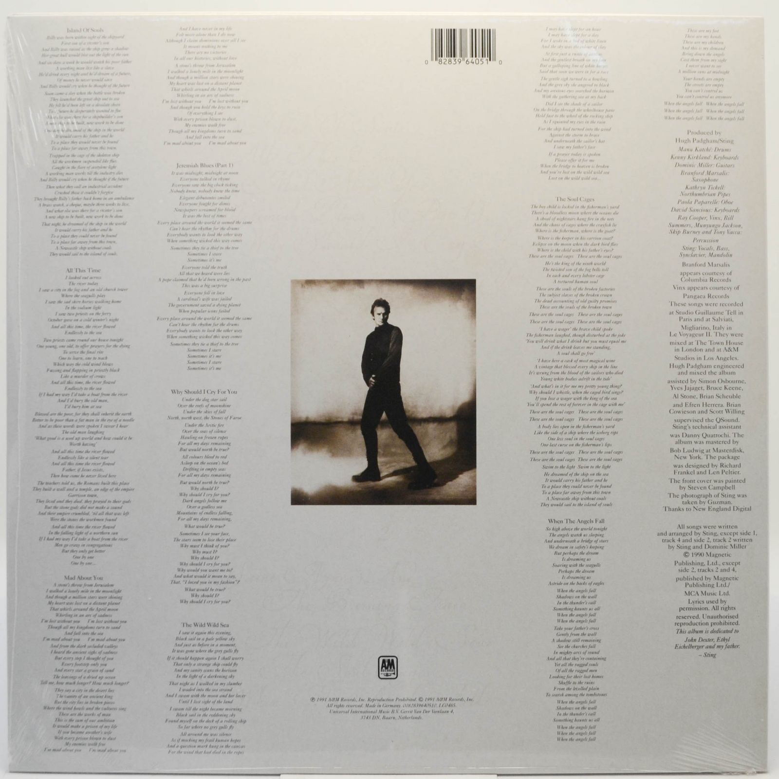 Sting — The Soul Cages, 2016