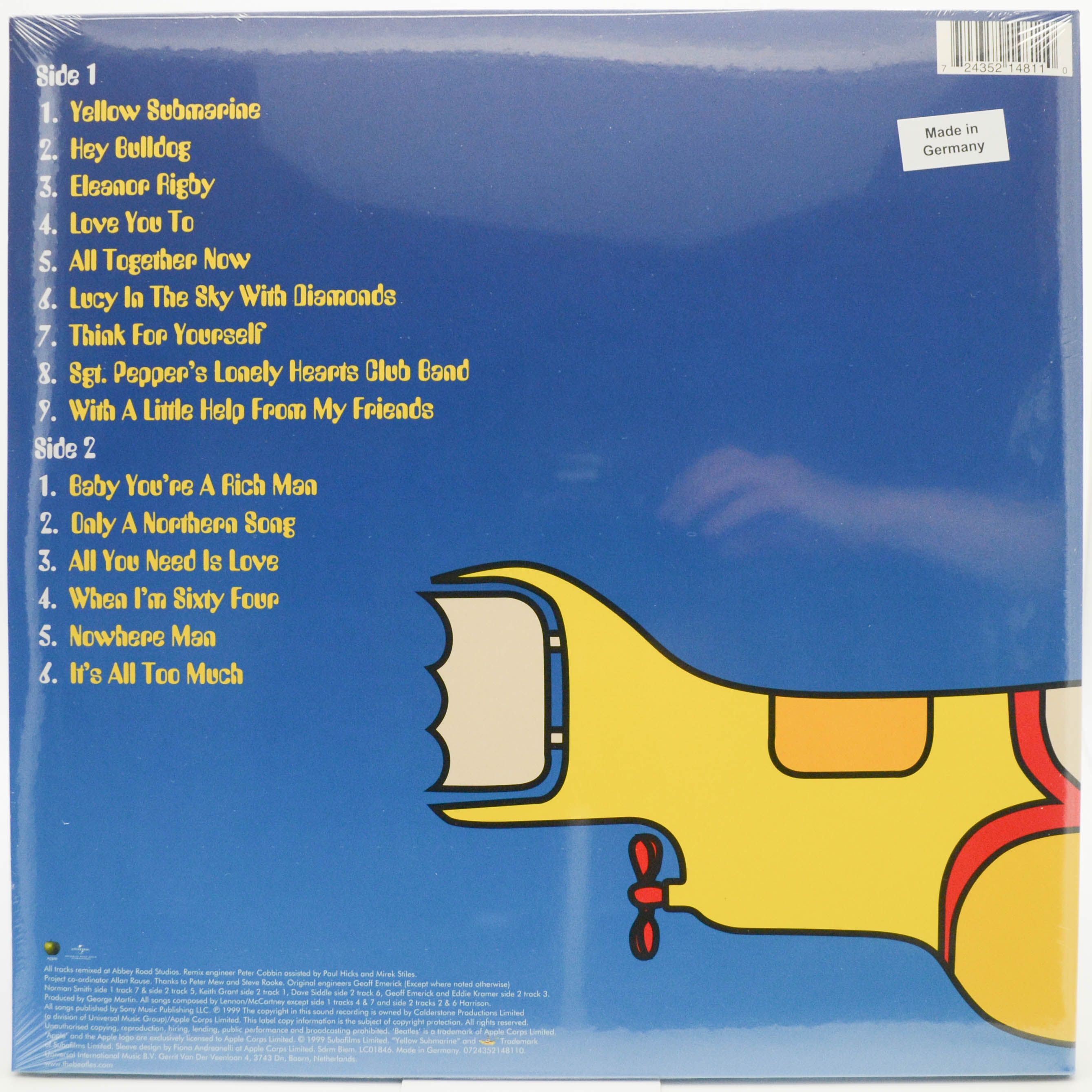 Beatles — Yellow Submarine Songtrack, 1999