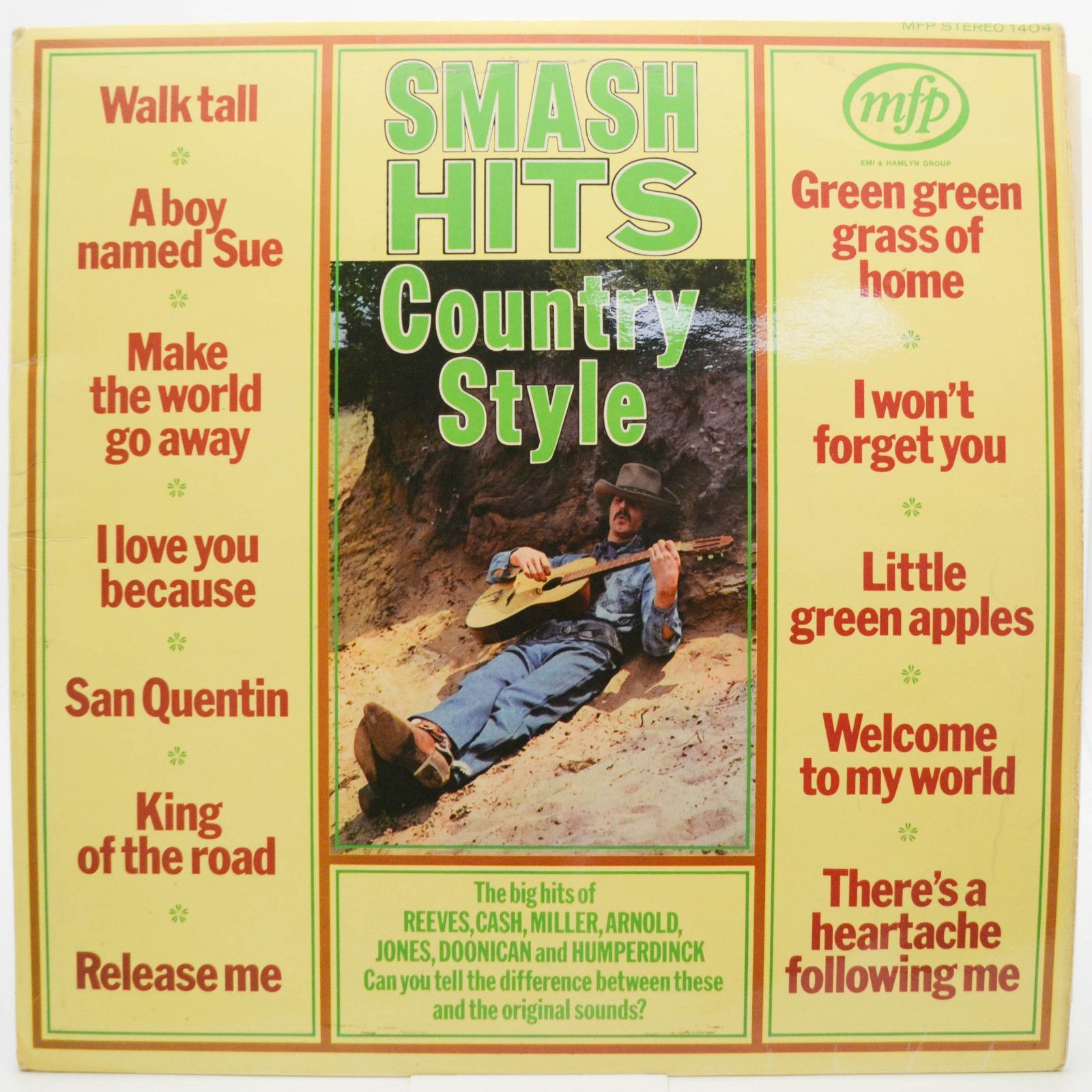 Unknown Artist — Smash Hits - Country Style (UK), 1970