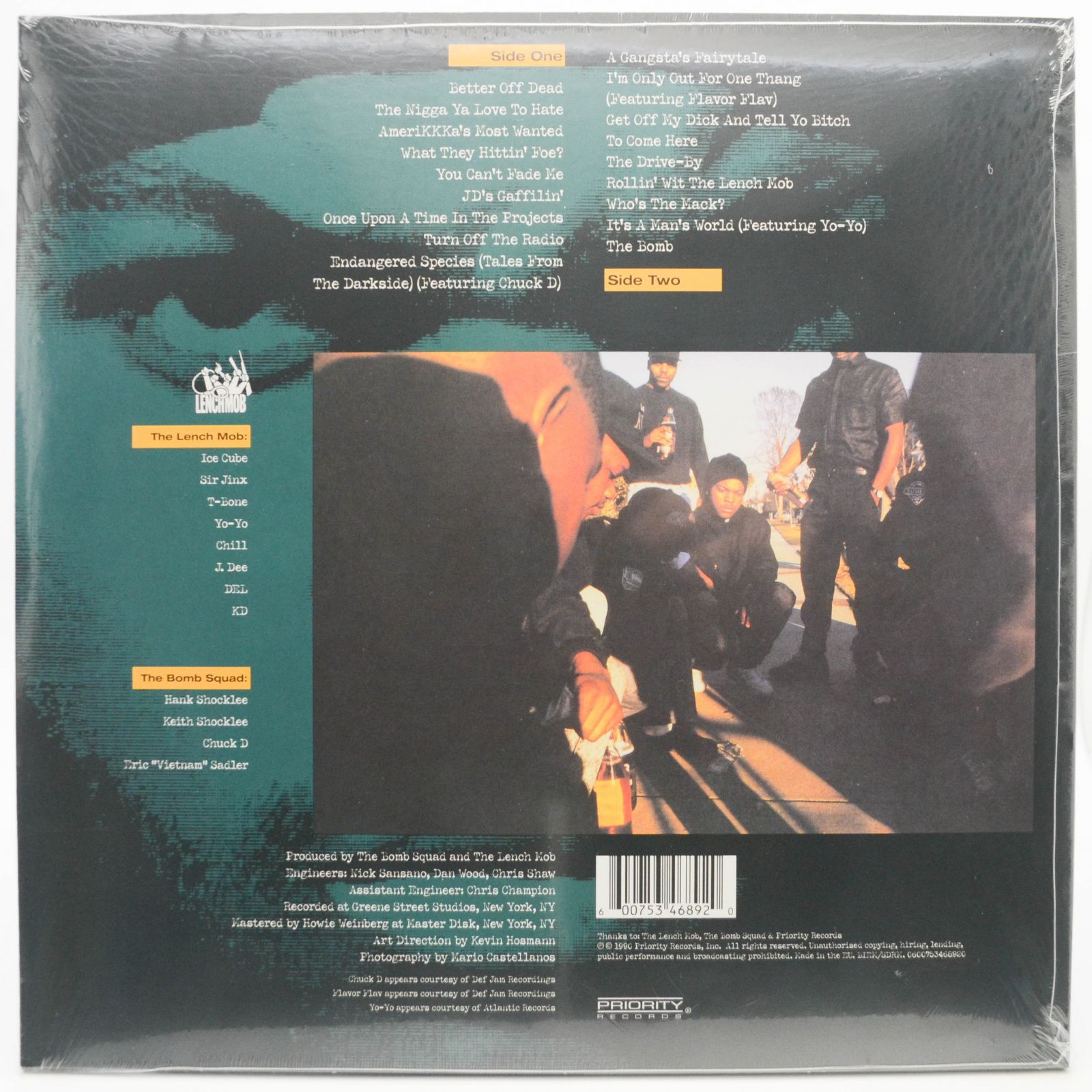 Виниловая пластинка Ice Cube — AmeriKKKa's Most Wanted, 1990