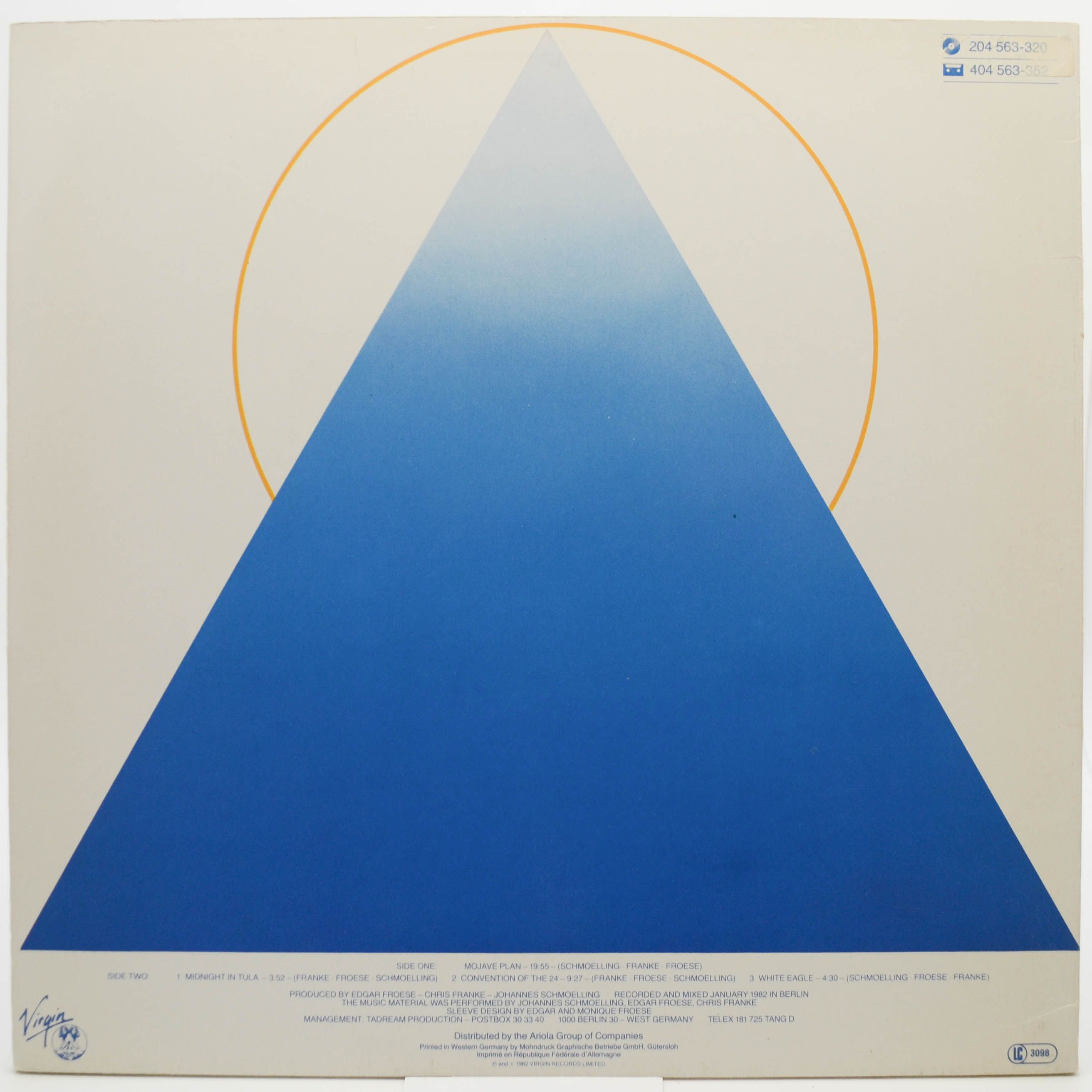 Tangerine Dream — White Eagle, 1982