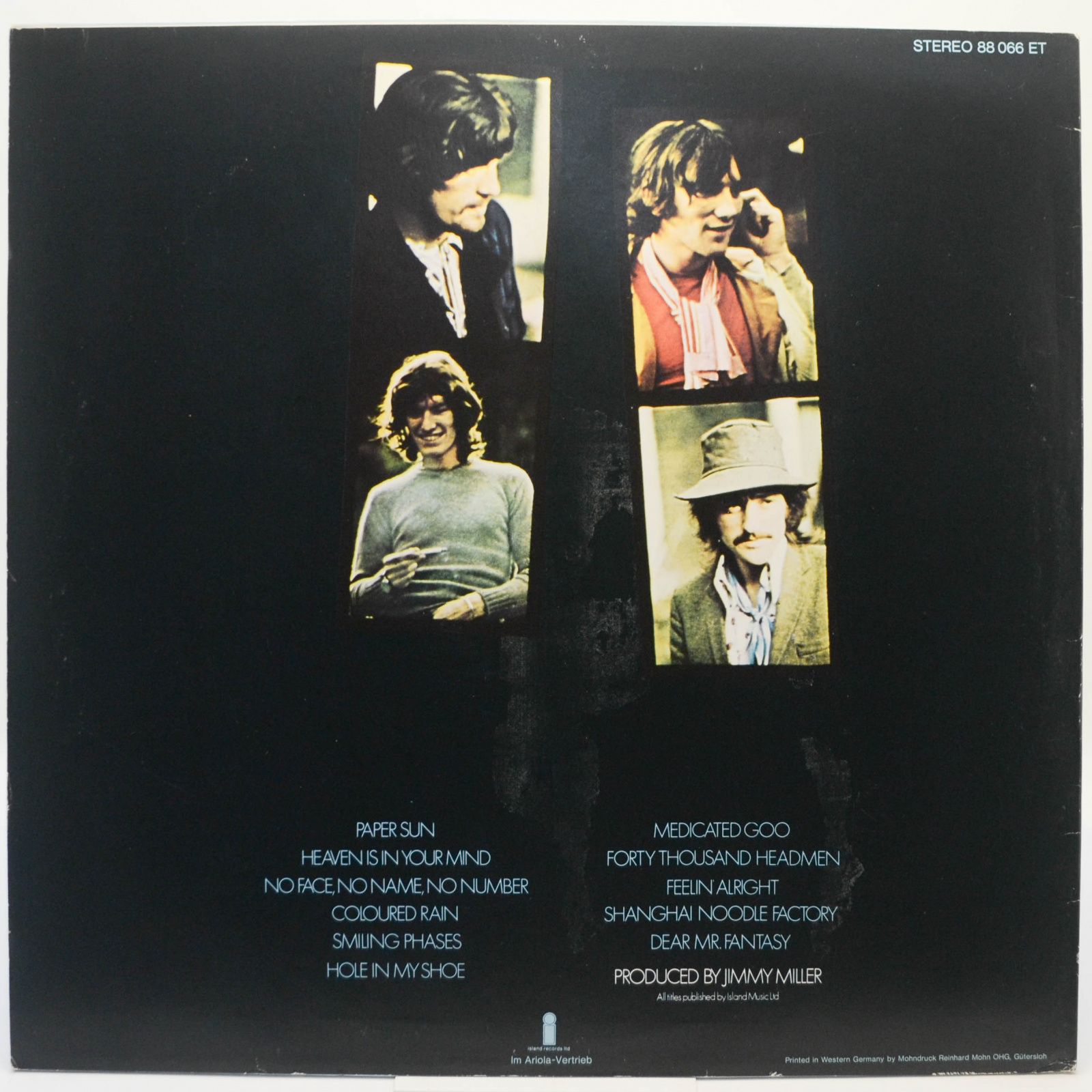 Виниловая пластинка Traffic — Best Of Traffic, 1974