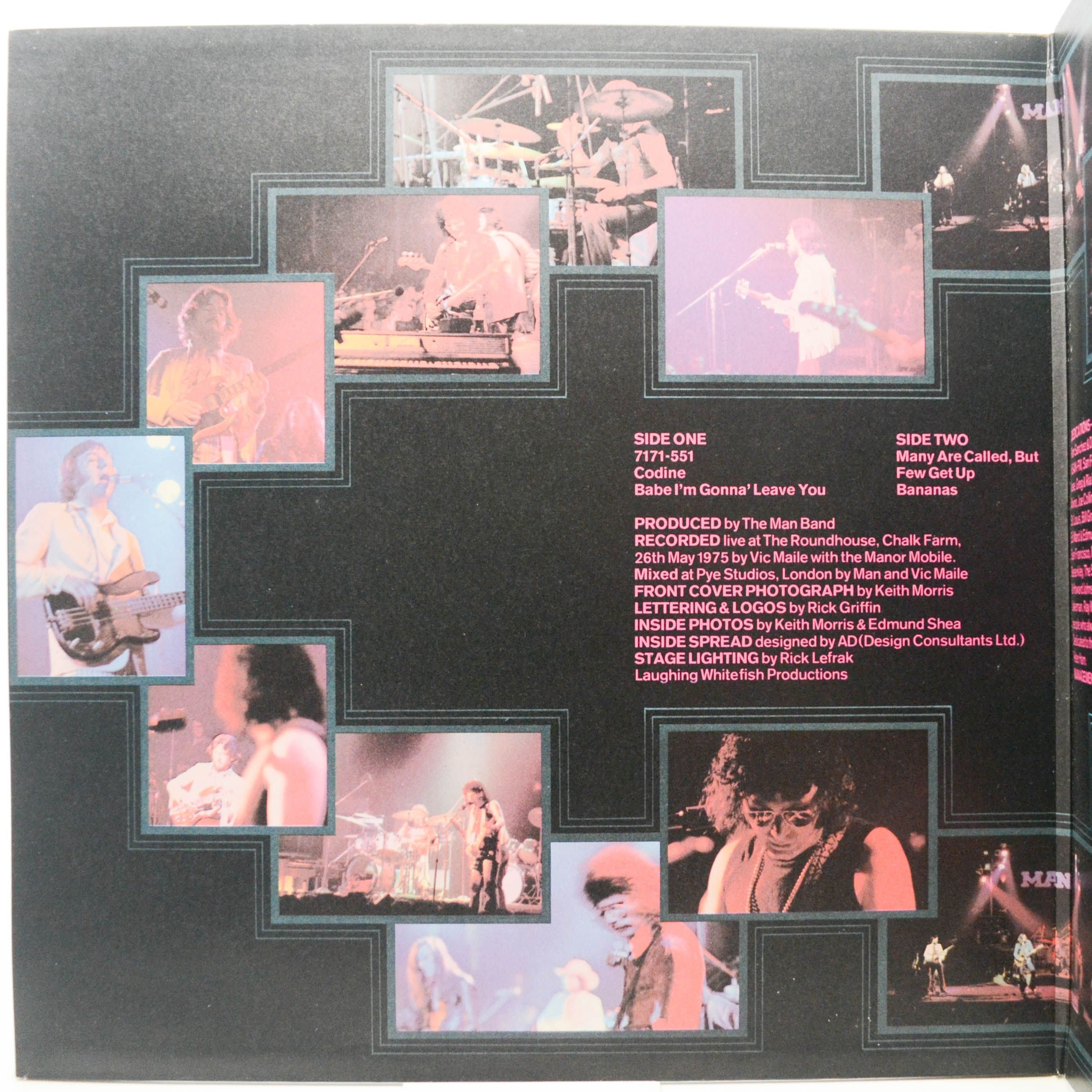 Виниловая пластинка Man — Maximum Darkness (1-st, UK), 1975