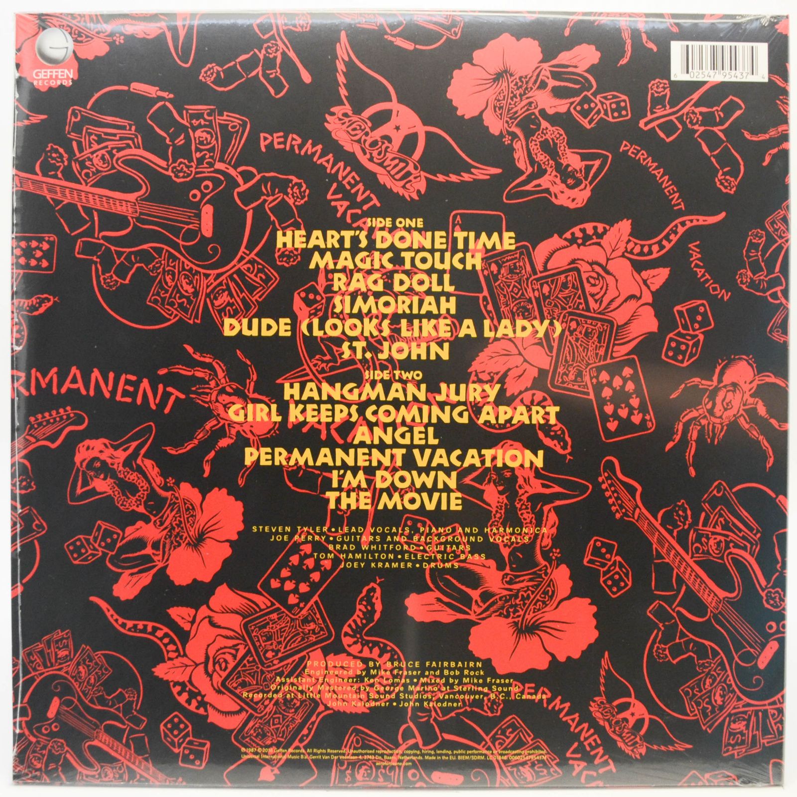 Aerosmith — Permanent Vacation, 1987