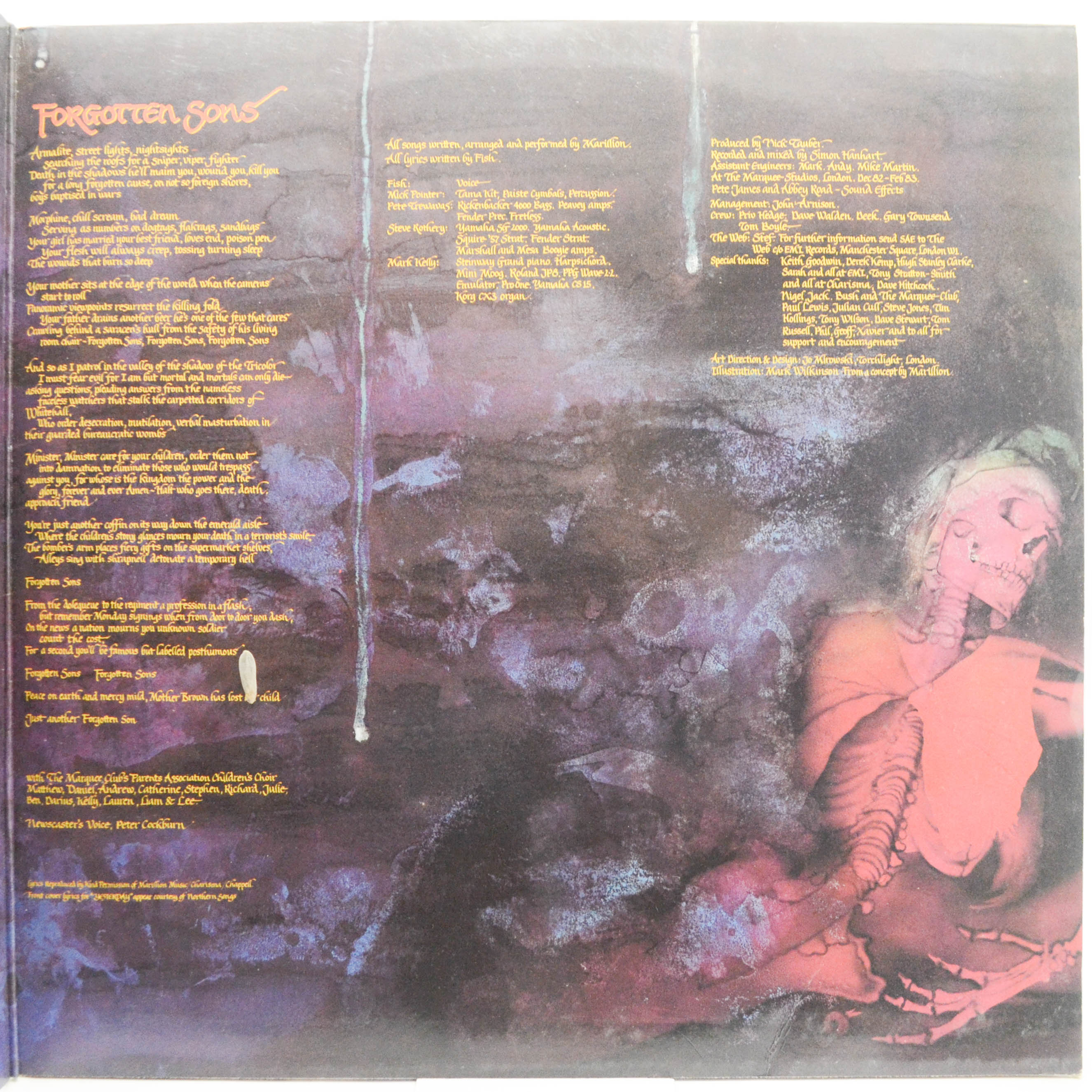 Marillion — Script For A Jester's Tear, 1983