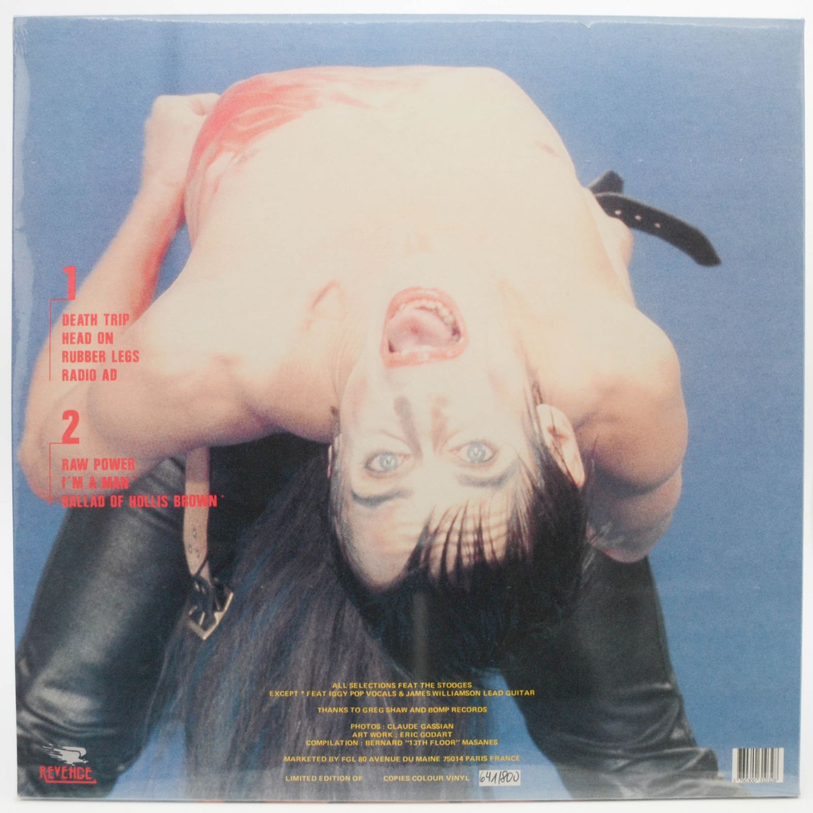 Виниловая пластинка Iggy And The Stooges — Death Trip, 1988