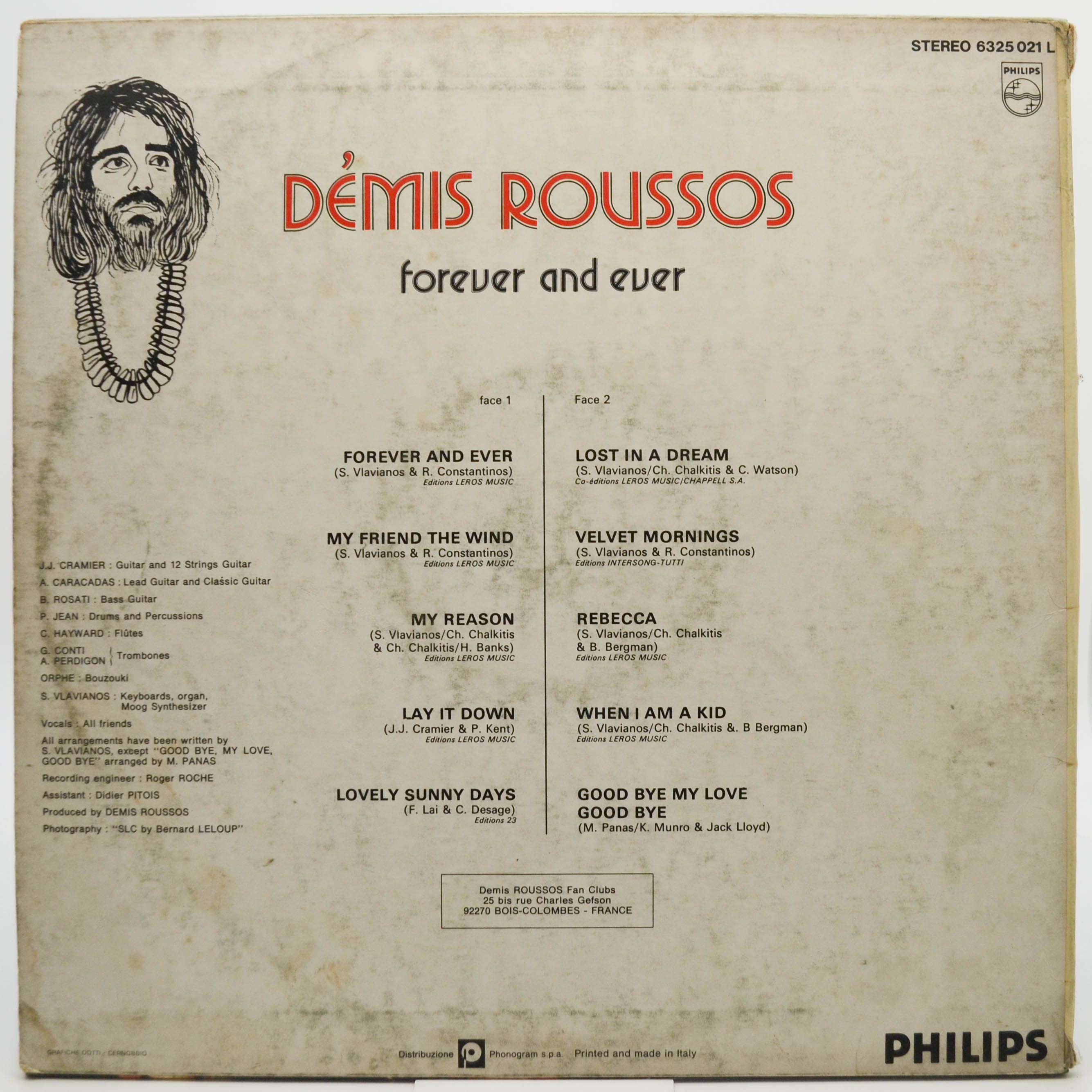 Démis Roussos — Forever And Ever, 1973