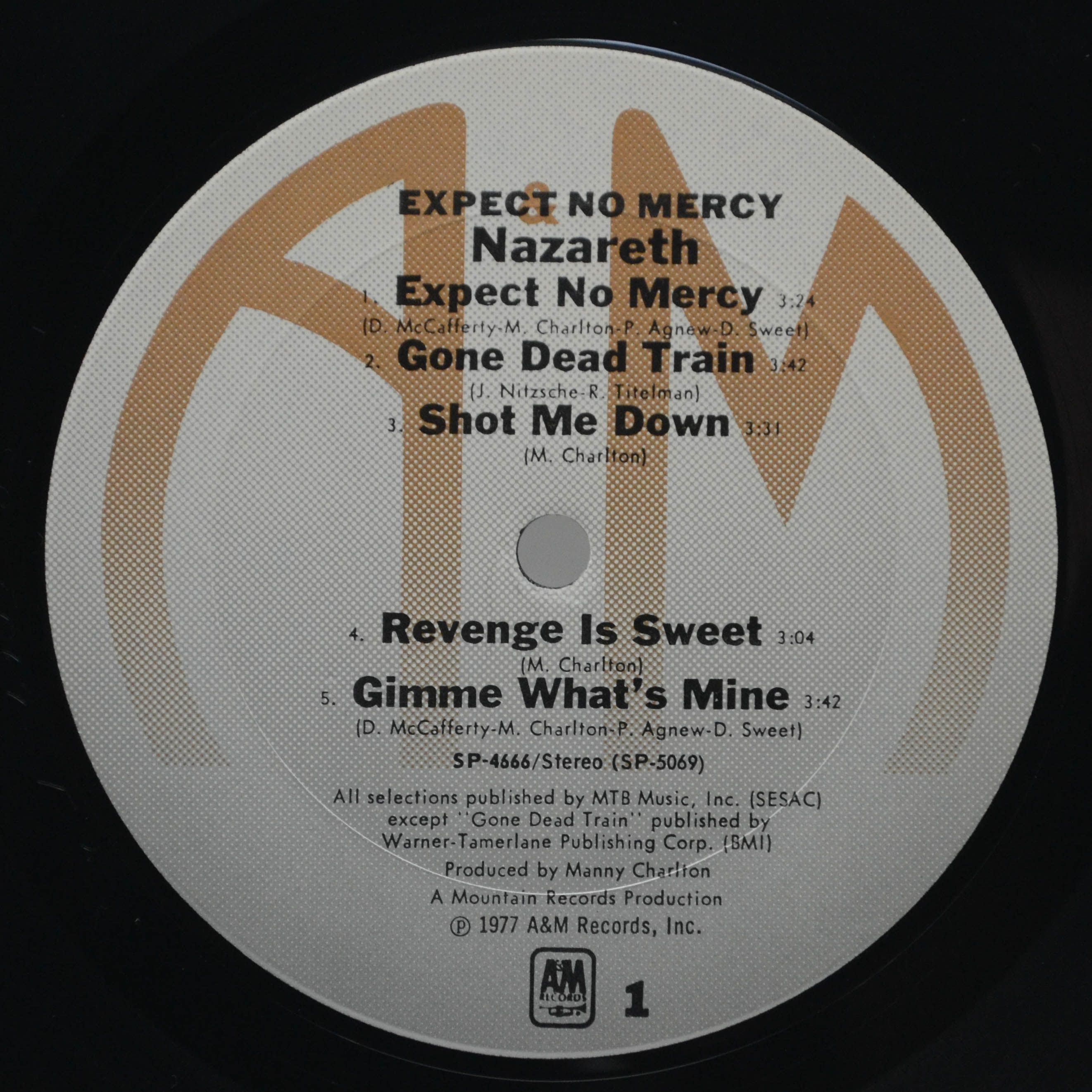 Nazareth — Expect No Mercy (USA), 1977