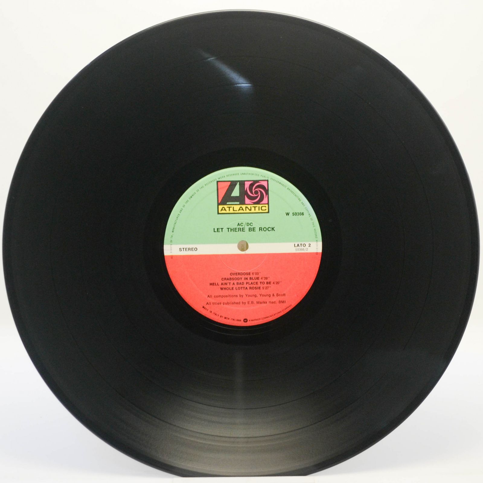 Виниловая пластинка AC/DC — Let There Be Rock, 1977