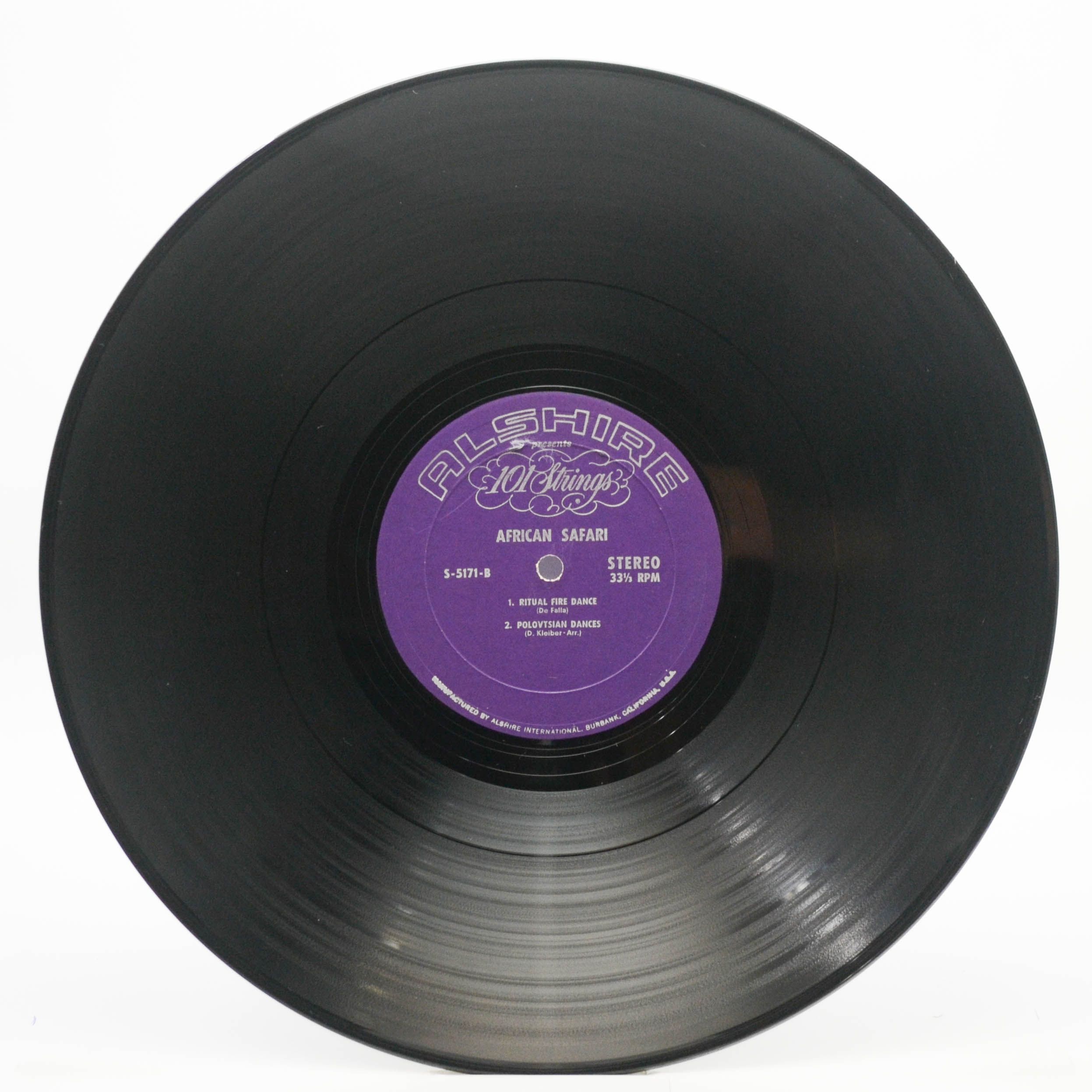 Виниловая пластинка 101 Strings — African Safari (USA), 1971
