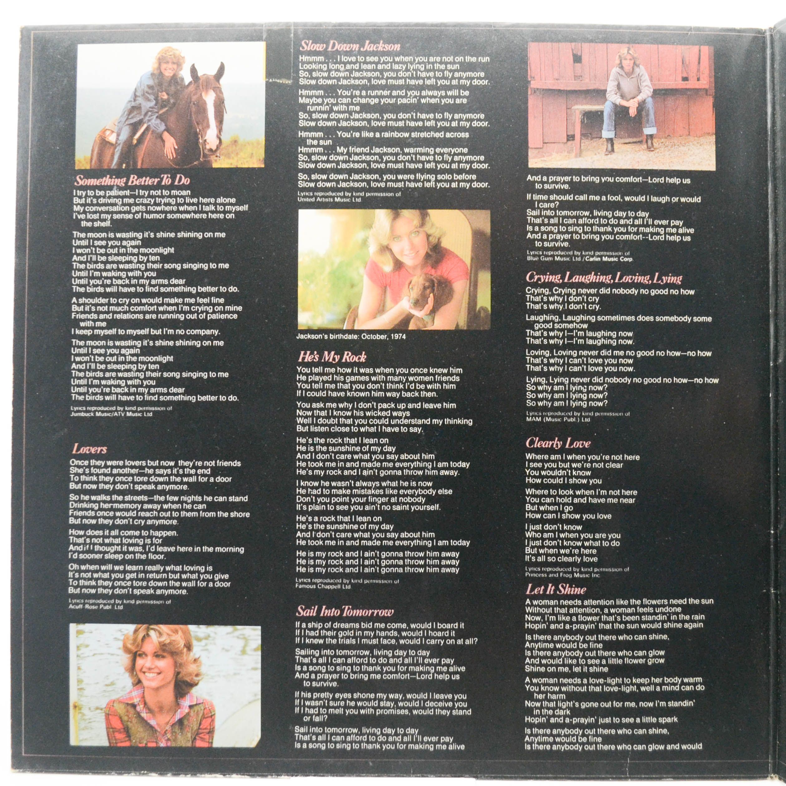 Olivia Newton-John — Clearly Love, 1975