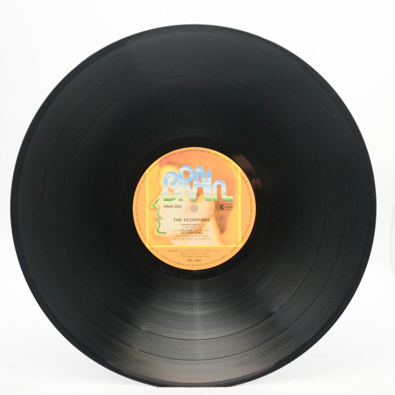 Виниловая пластинка Scorpions — The Scorpions, 1972
