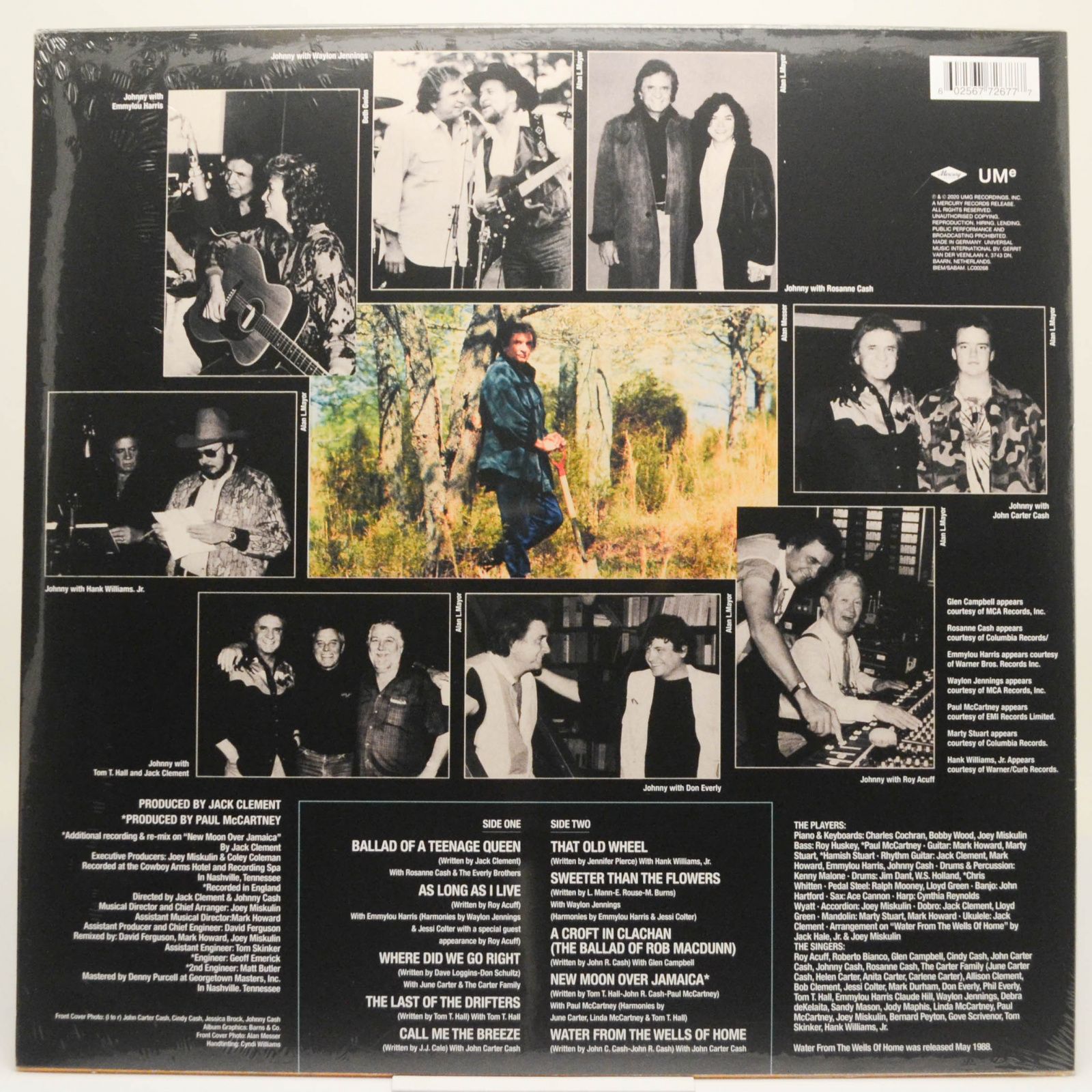 Виниловая пластинка Johnny Cash — Water From The Wells Of Home, 2020