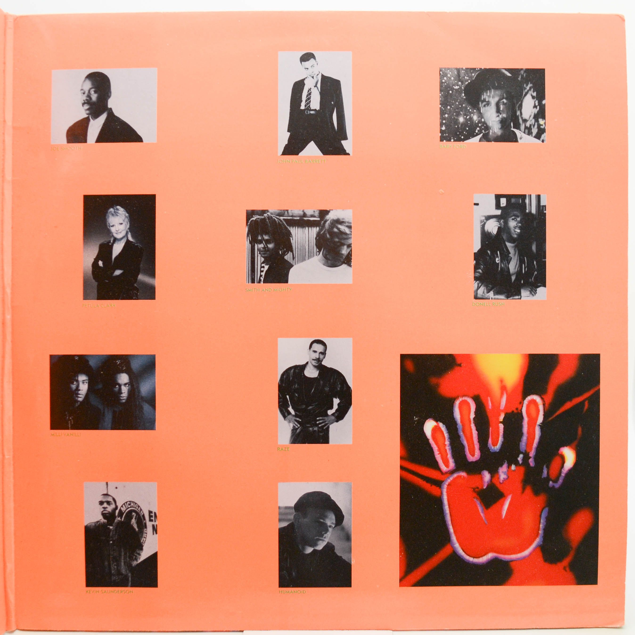 Various — Deep Heat (2LP, UK), 1989