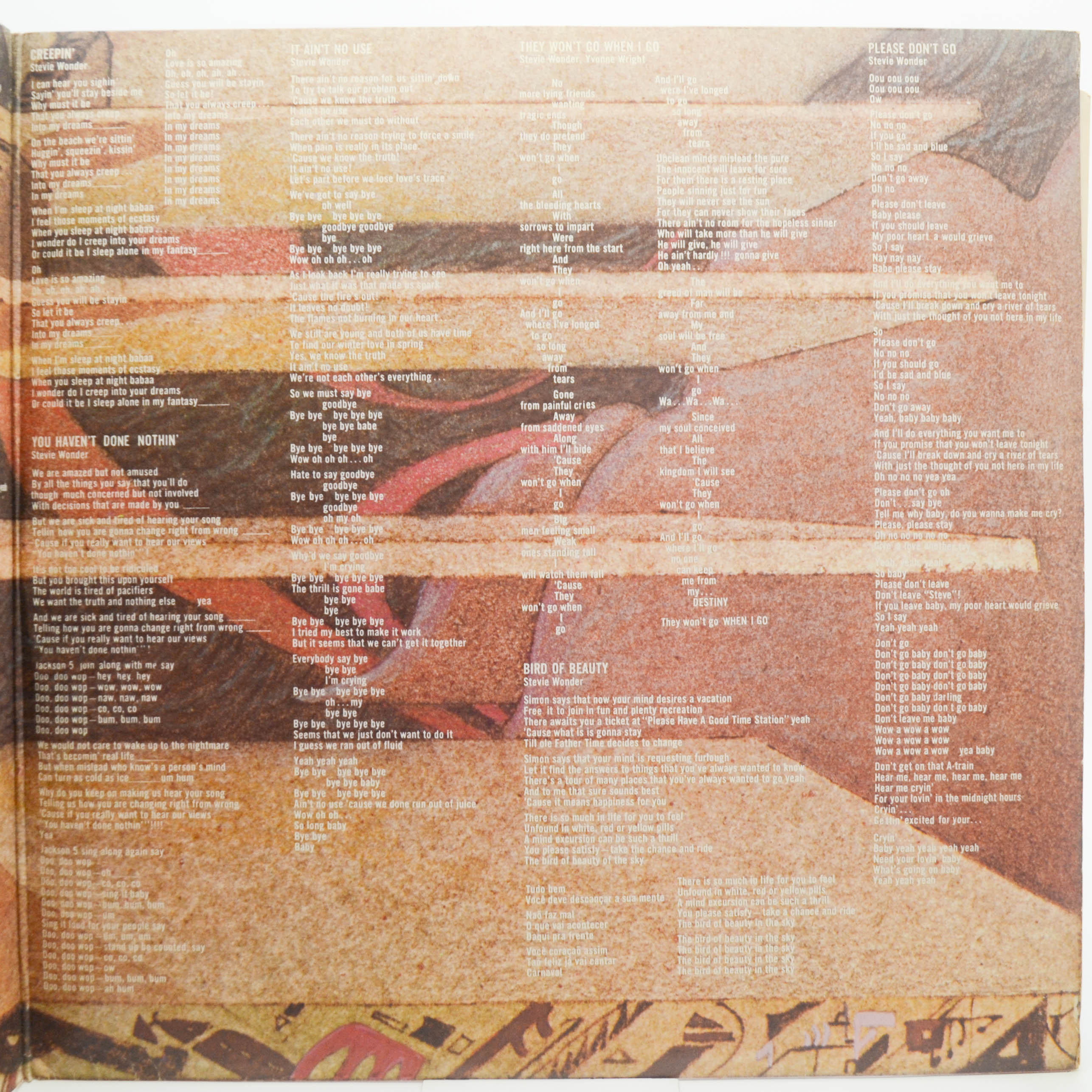 Виниловая пластинка Stevie Wonder — Fulfillingness' First Finale (UK), 1974