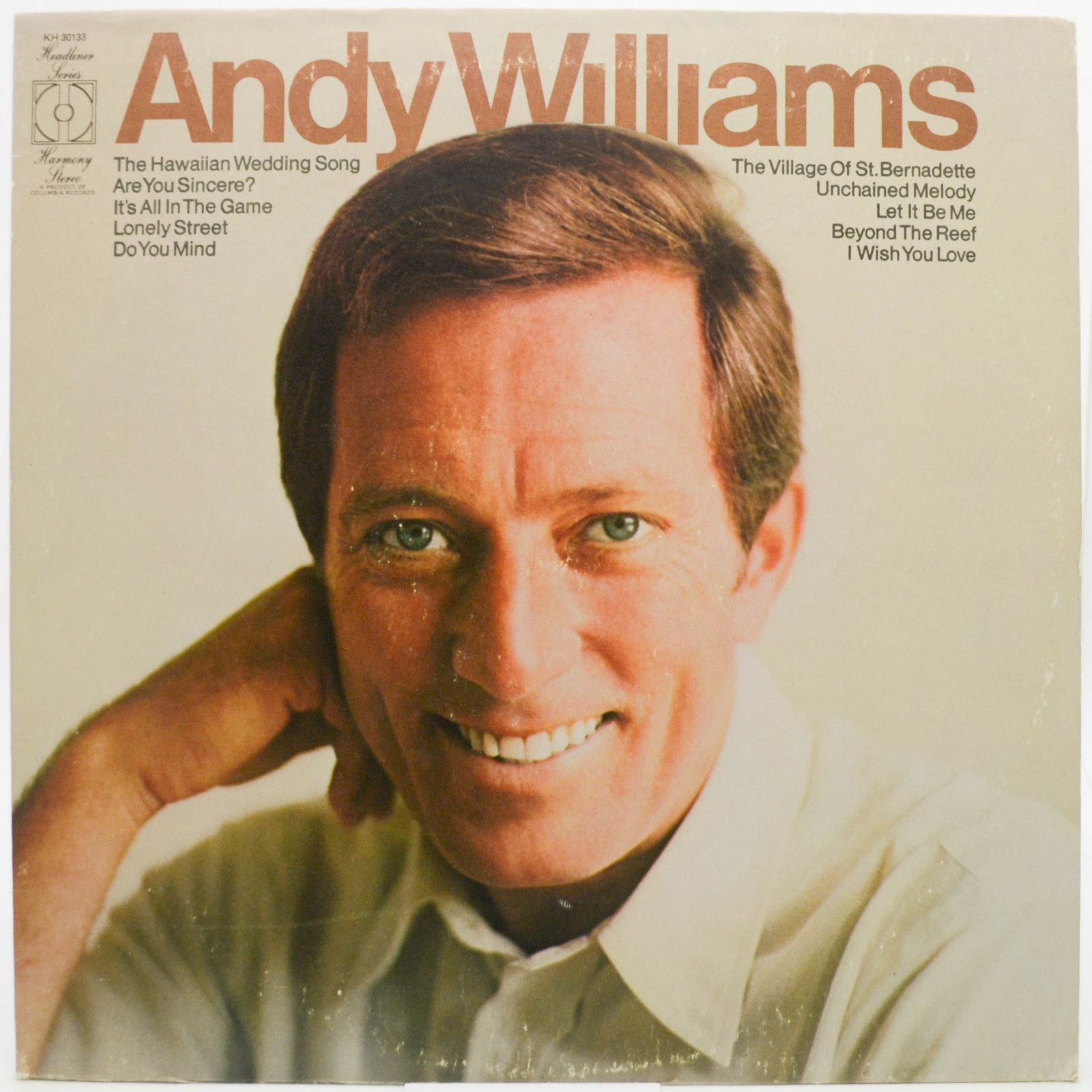 Виниловая пластинка Andy Williams — Andy Williams (1-st, USA), 1970