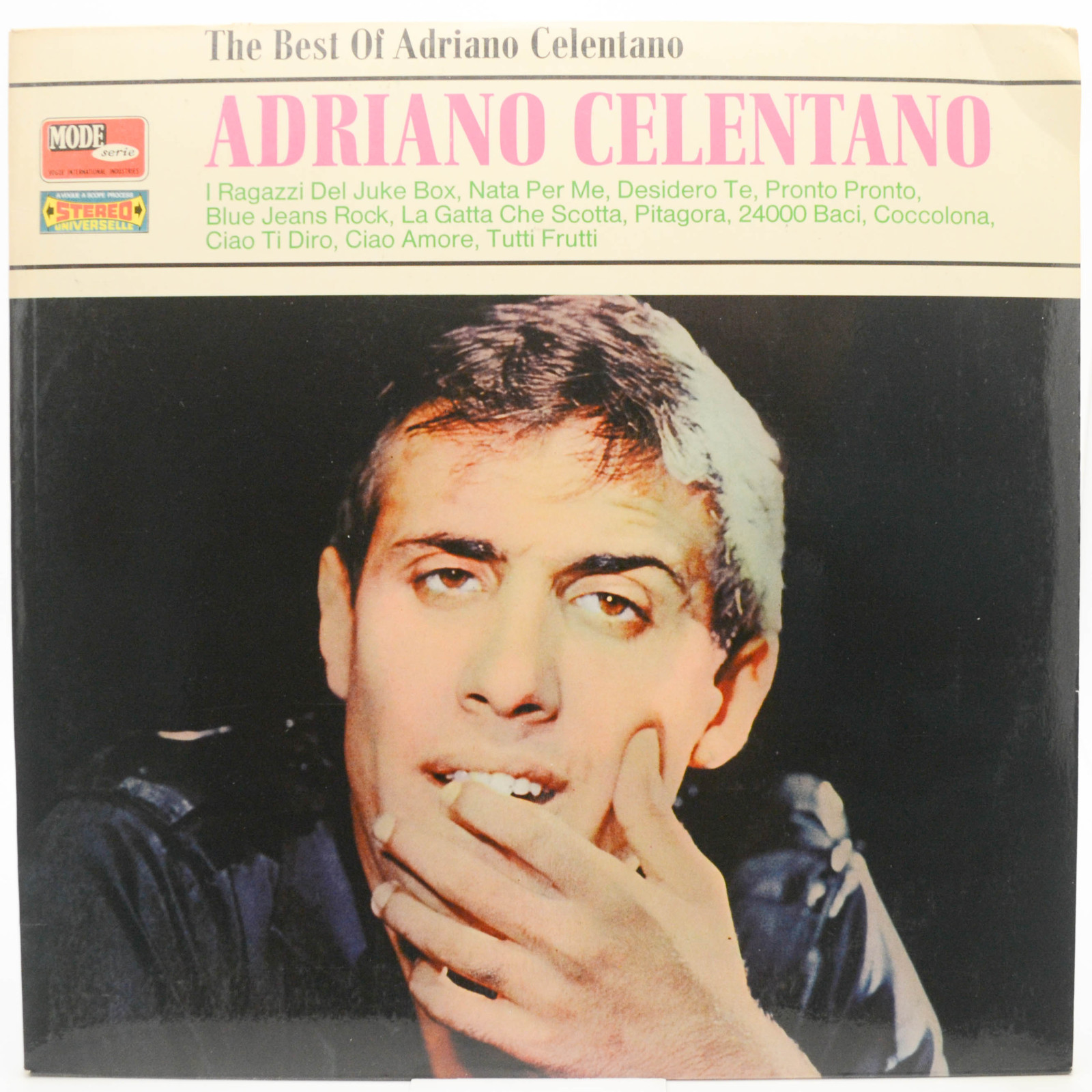 Виниловая пластинка Adriano Celentano — The Best Of Adriano Celentano, 1967