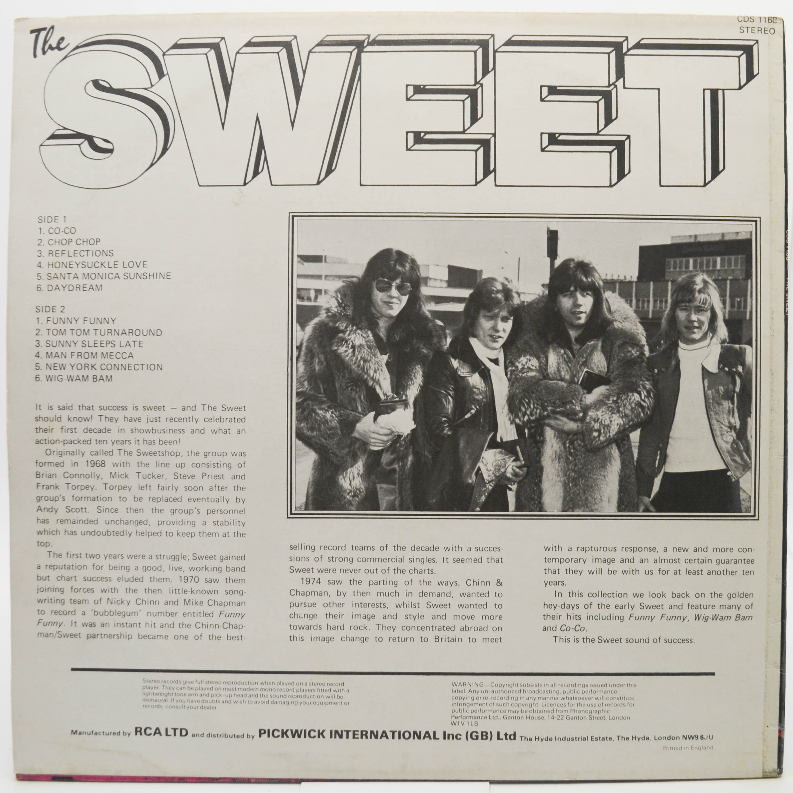 Sweet — The Sweet (UK), 1978