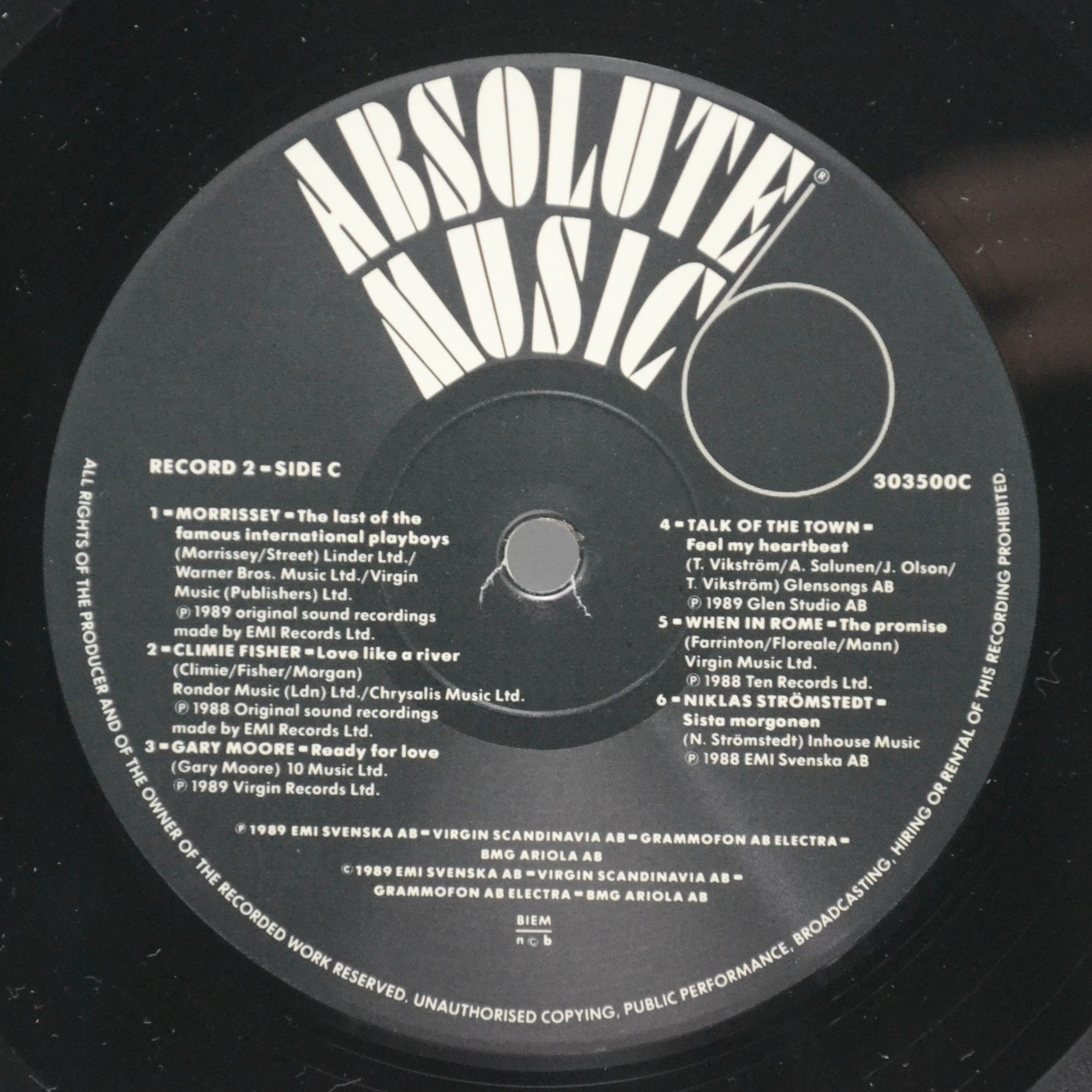 Various — Absolute Music 6 (2LP), 1989