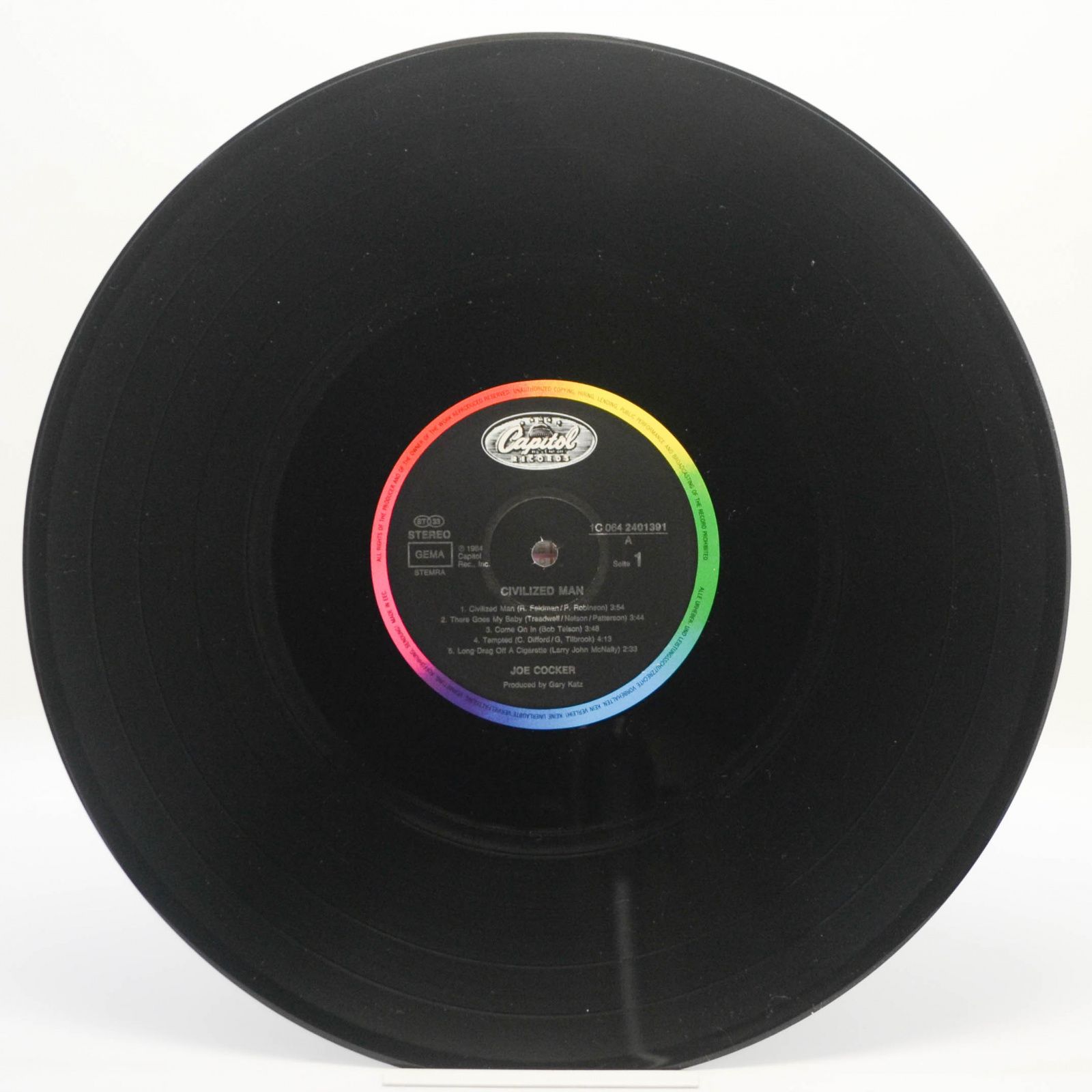 Joe Cocker — Civilized Man, 1984