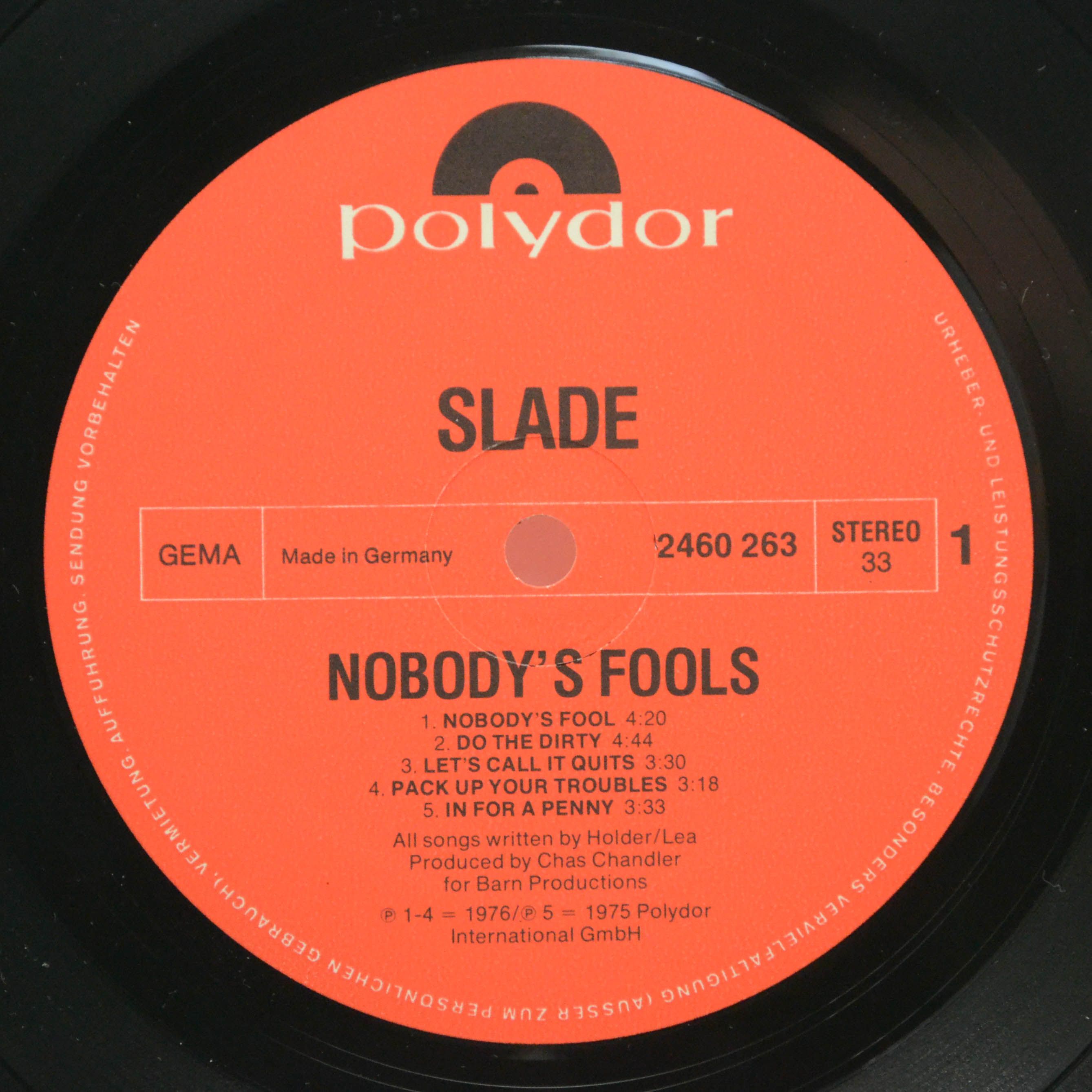 Slade — Nobody's Fools, 1976