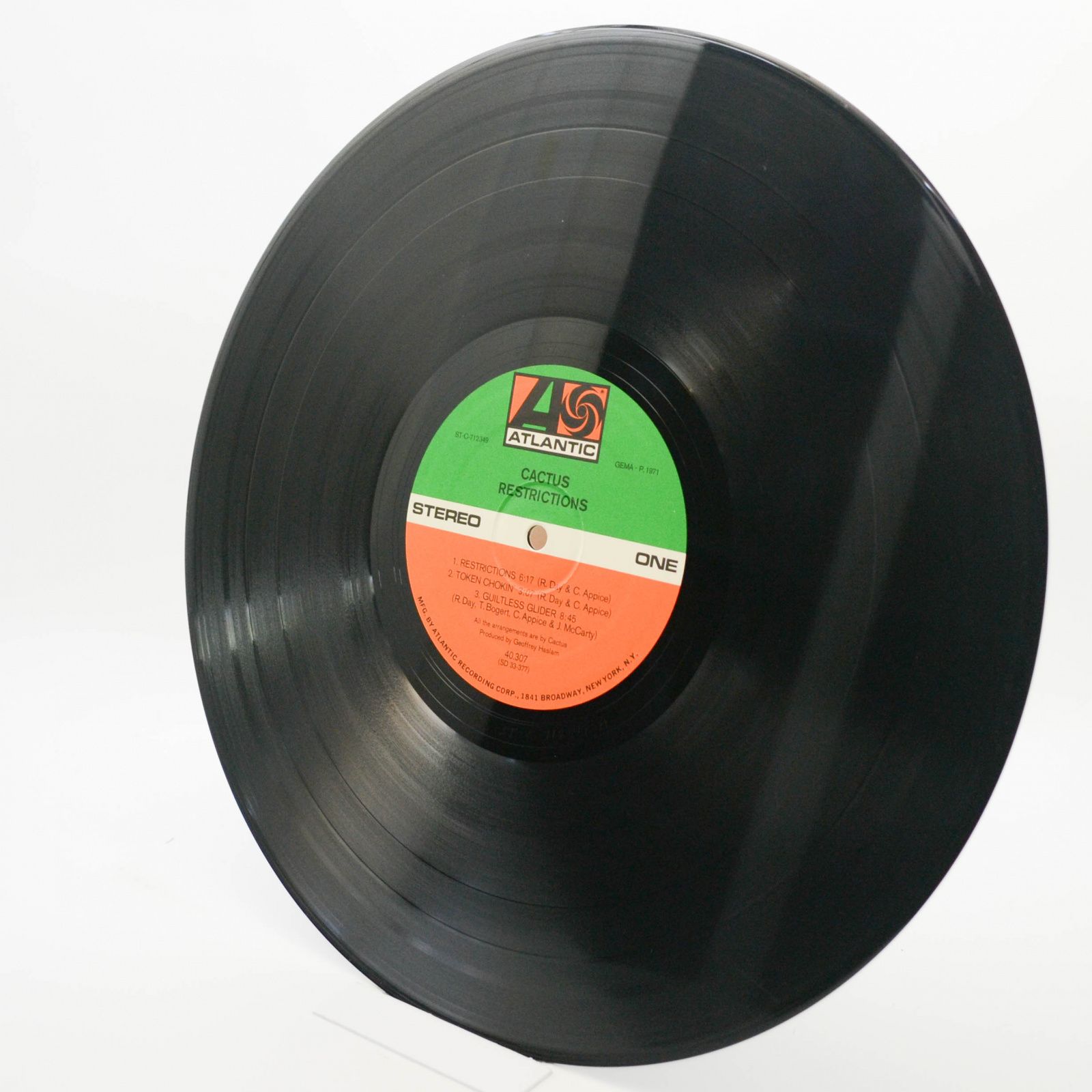 Cactus — Restrictions, 1971