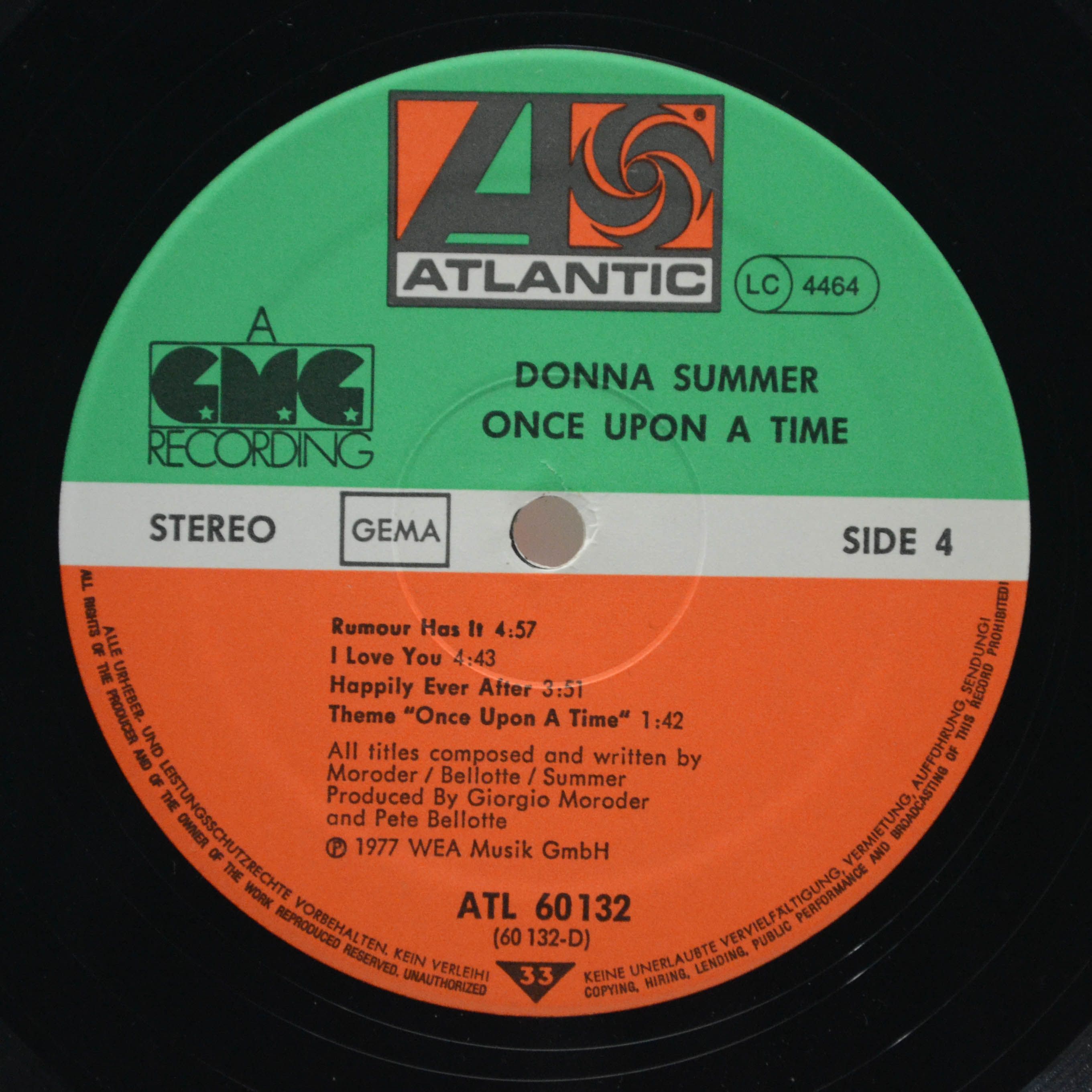 Виниловая пластинка Donna Summer — Once Upon A Time... (2LP), 1977