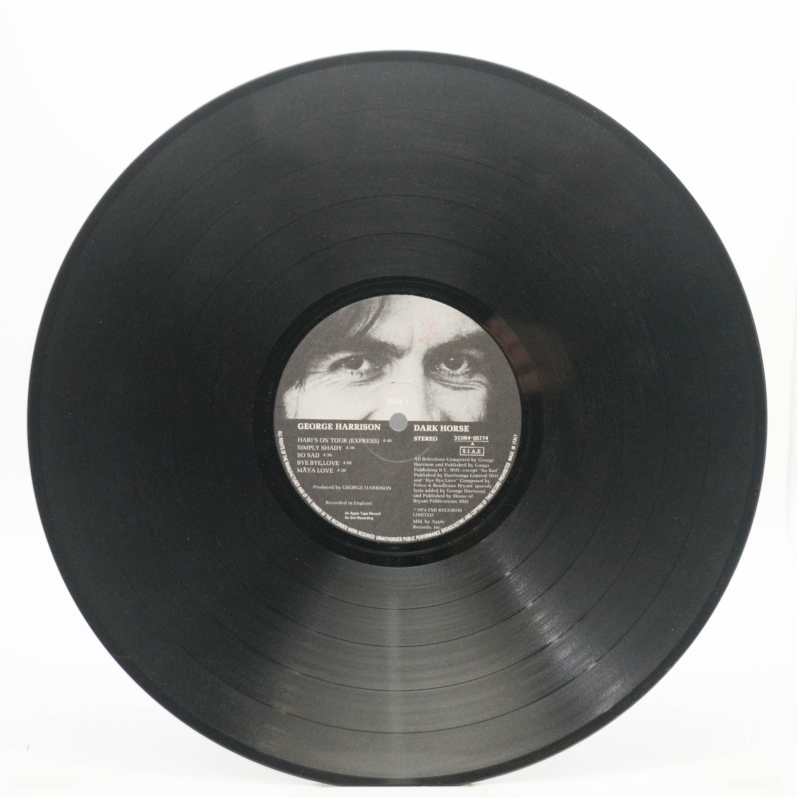 Виниловая пластинка George Harrison — Dark Horse, 1974