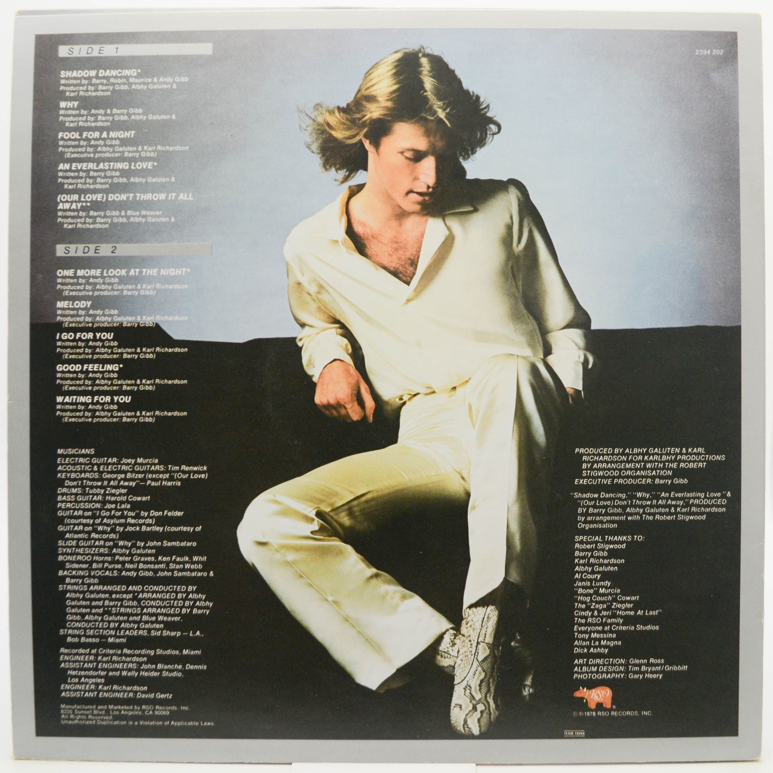 Andy Gibb — Shadow Dancing, 1978