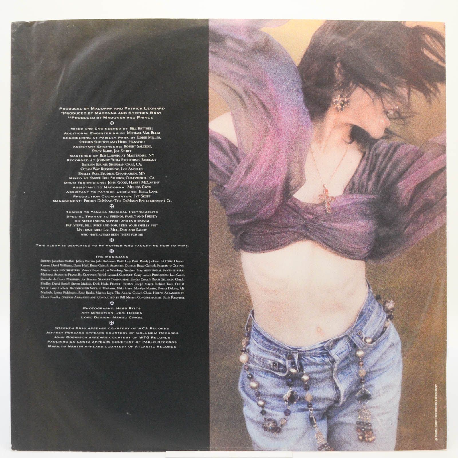 Madonna — Like A Prayer, 1989